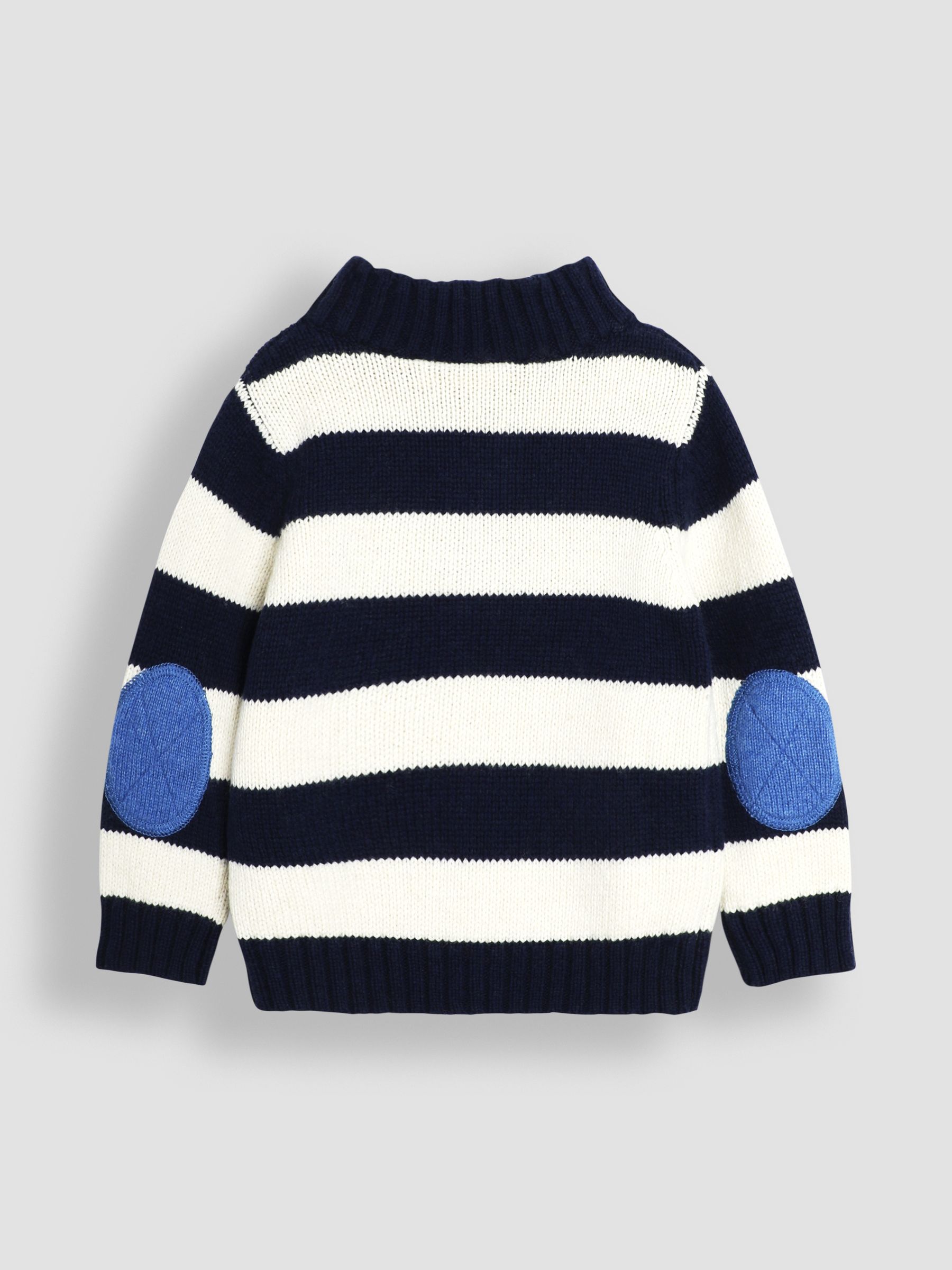 Navy Half Zip Jumper - Image 2 of 3