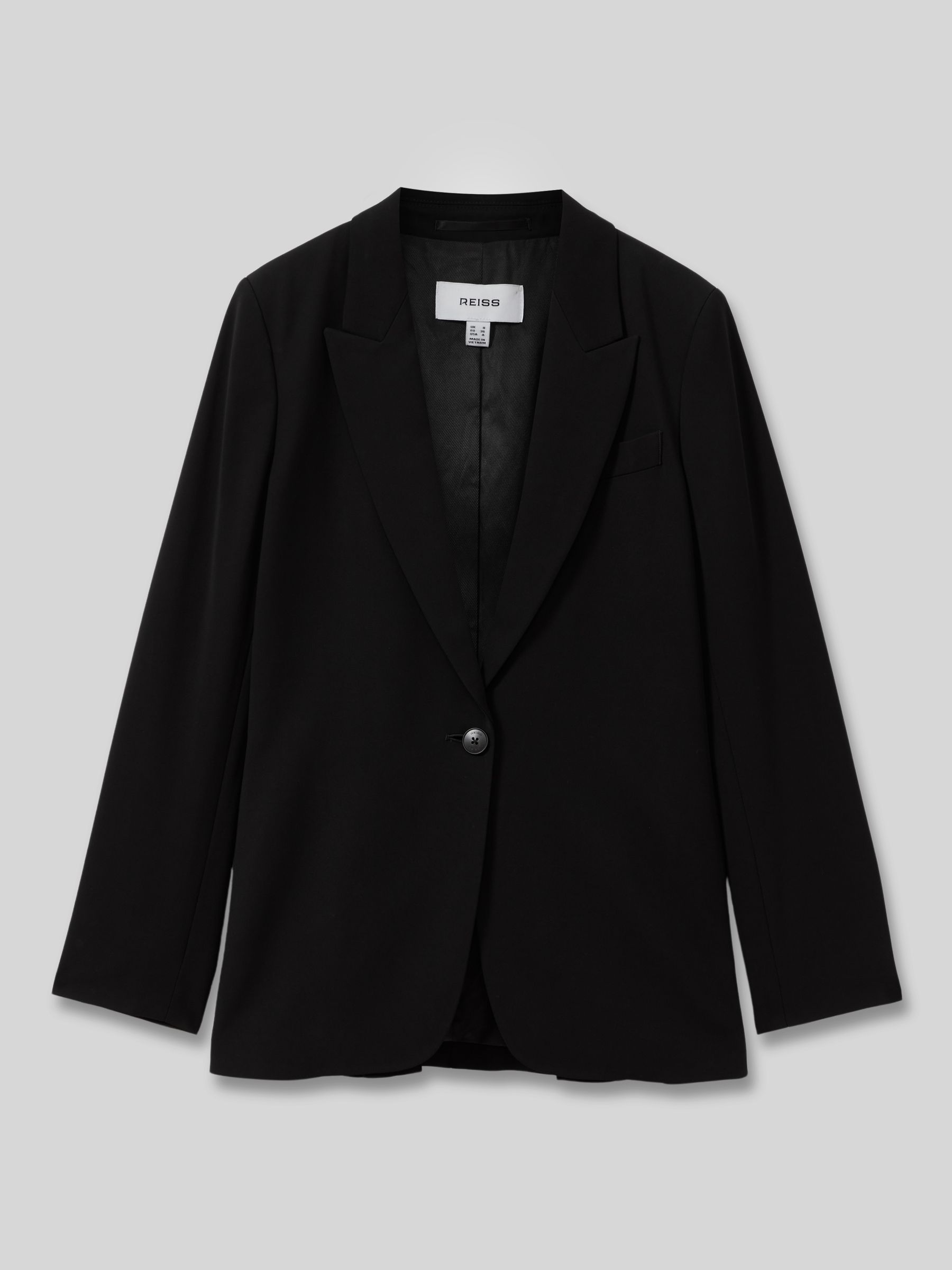 Tansey Black Fluid Single Breasted Blazer - Image 2 of 7