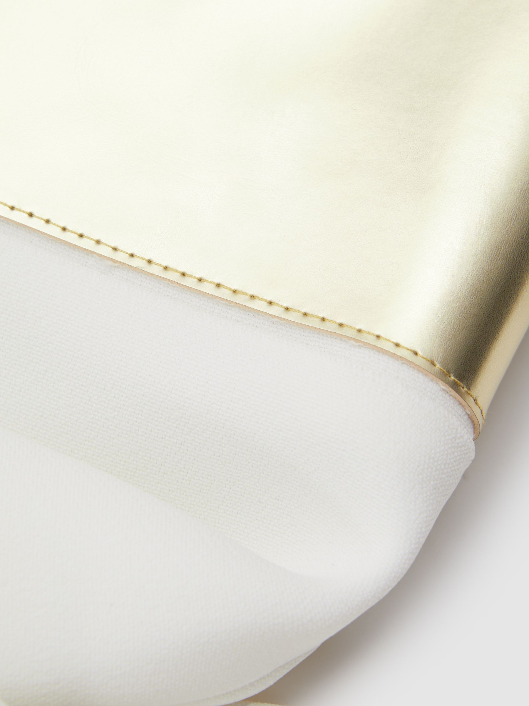 Atelier Metallic Bustier Maxi Dress in Off White - Image 5 of 6