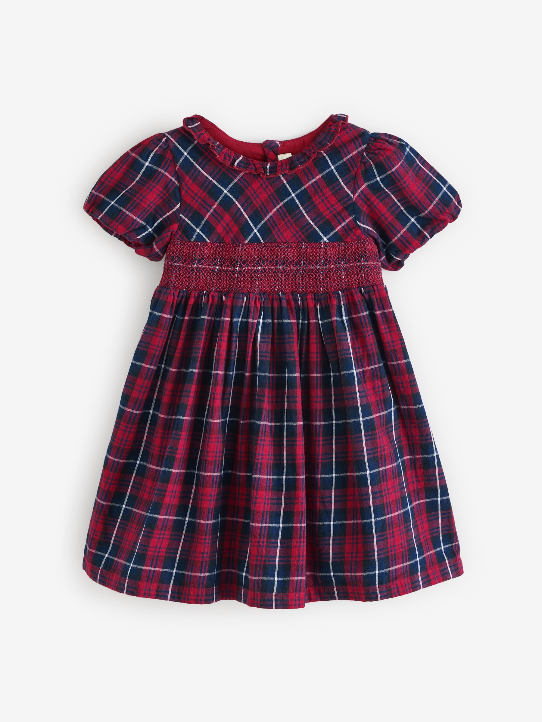 Christmas Red Tartan Party Dress - Image 1 of 1
