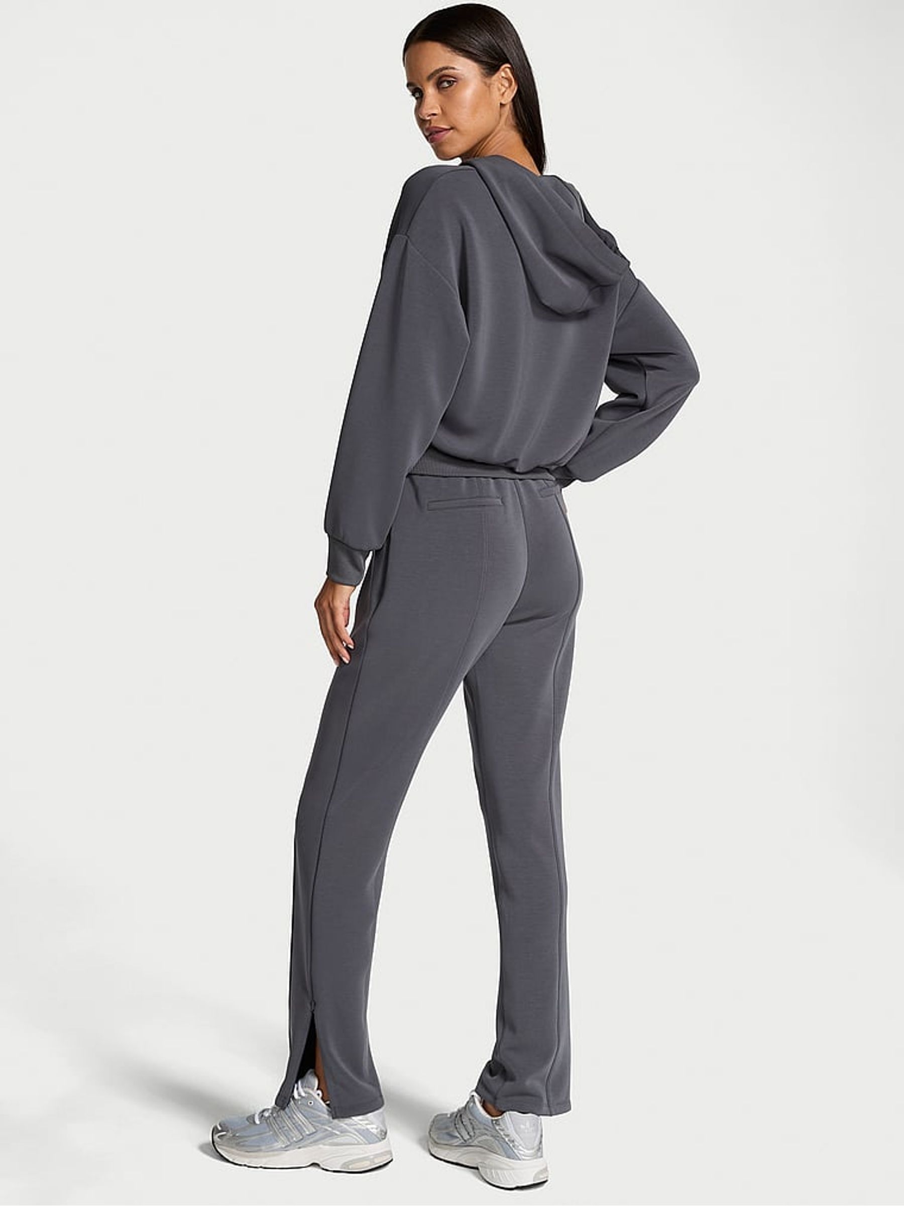 Grey Regular Featherweight Knit Joggers - Image 2 of 5