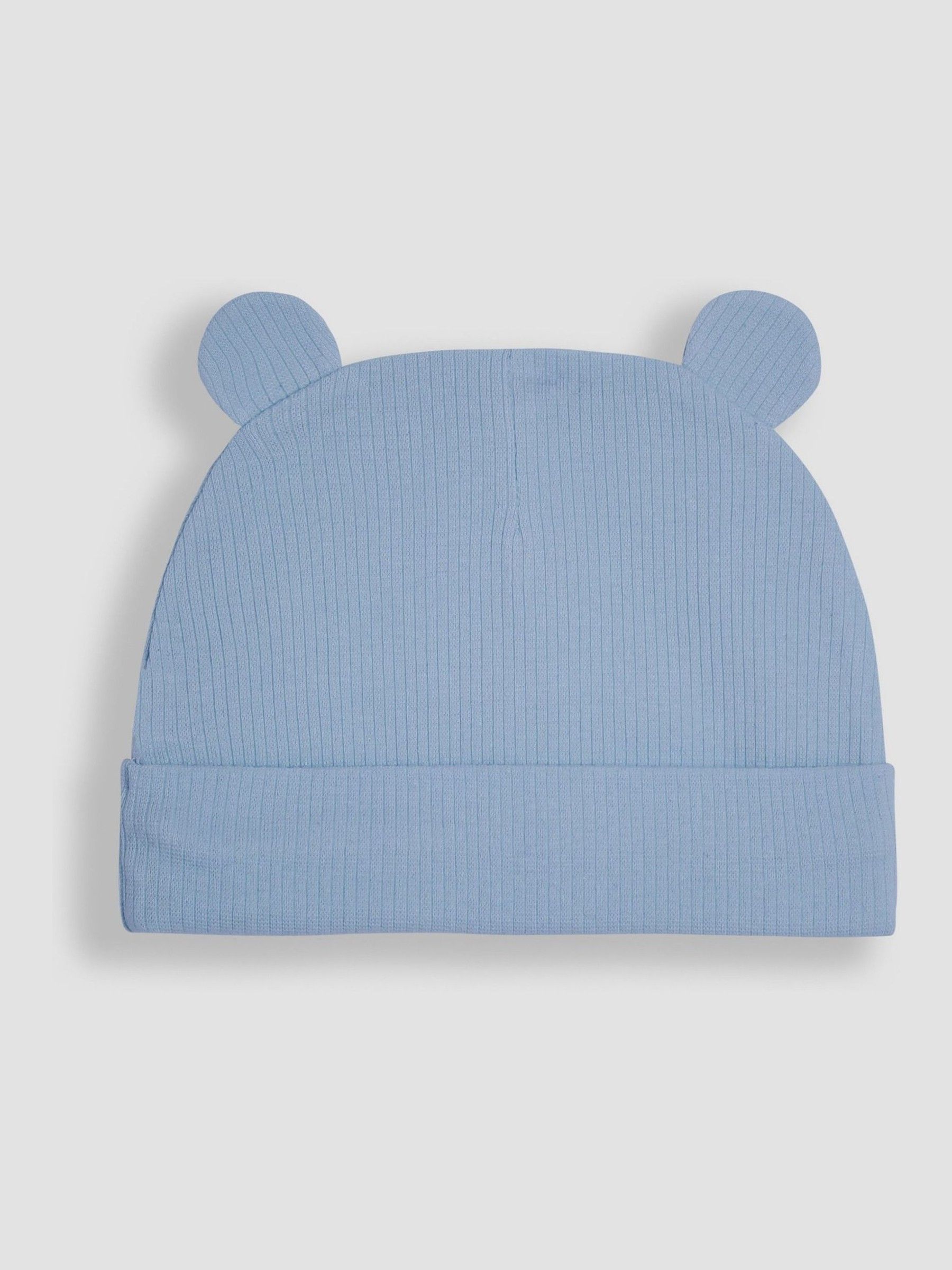 Blue Rib 2-Pack Baby Hats - Image 2 of 3