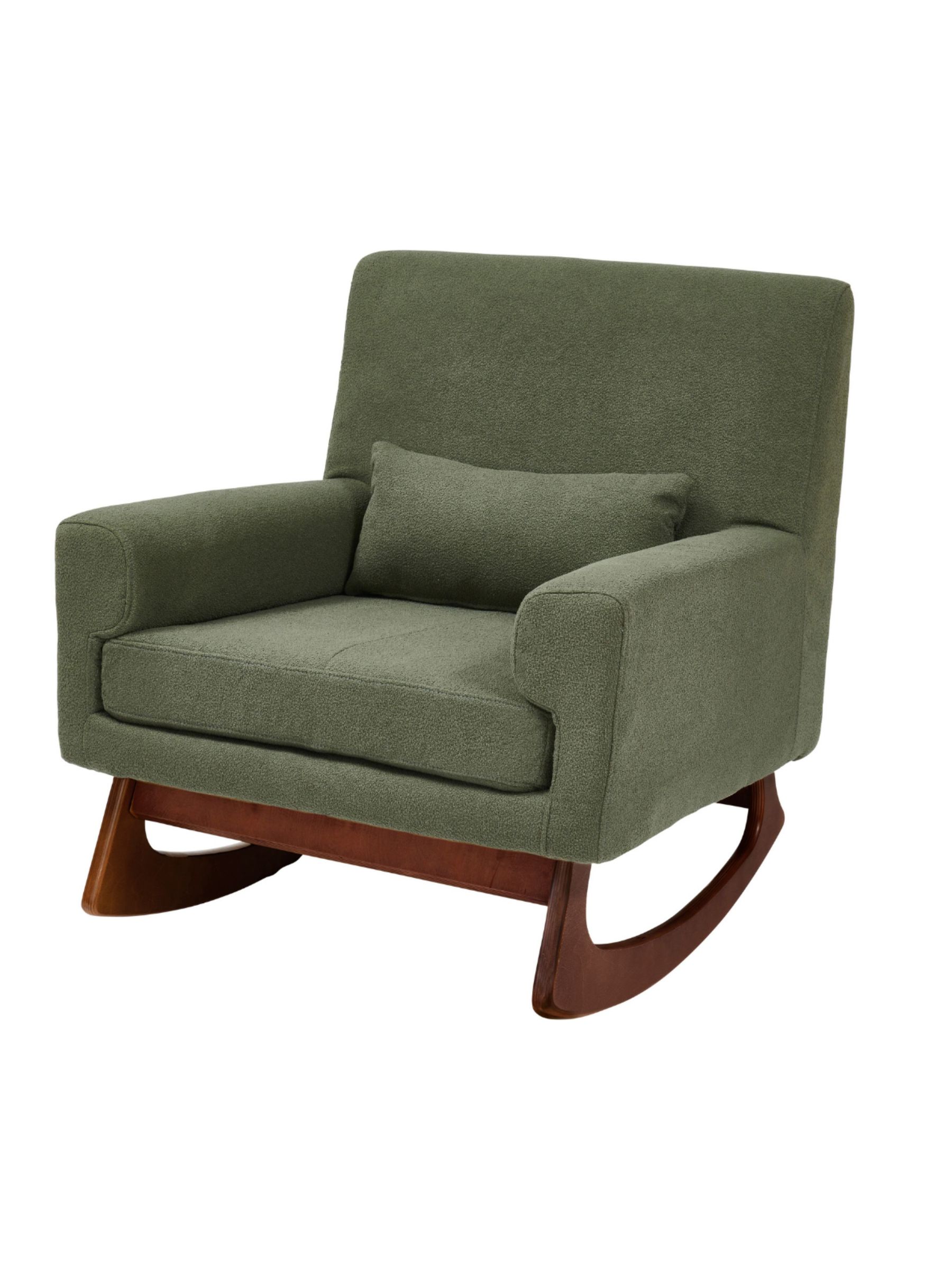 Gaia Baby Sage Nursing Rocking Chair with Footstool - Image 4 of 6