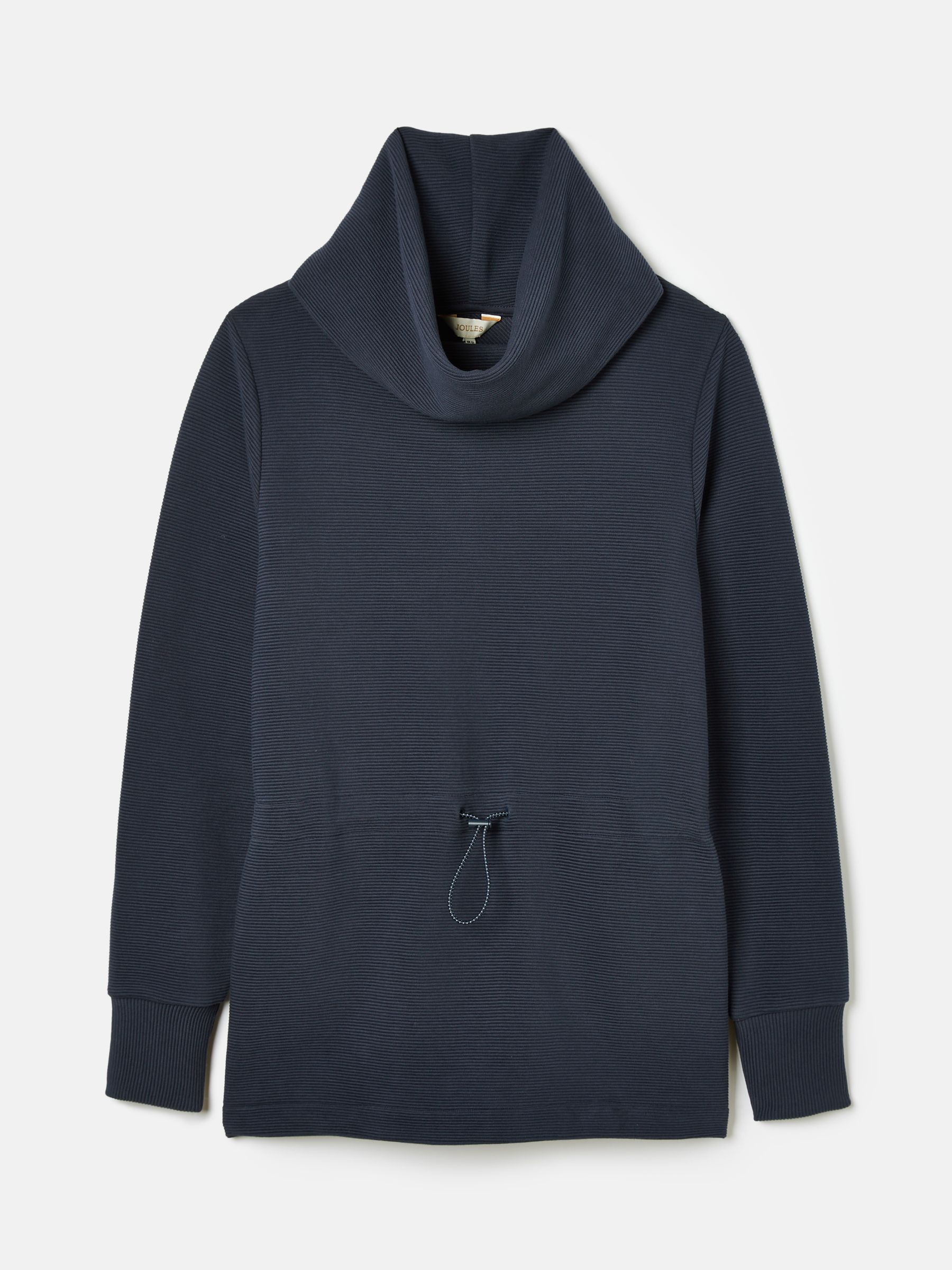 Willow Navy Cowl Neck Sweatshirt - Image 7 of 7