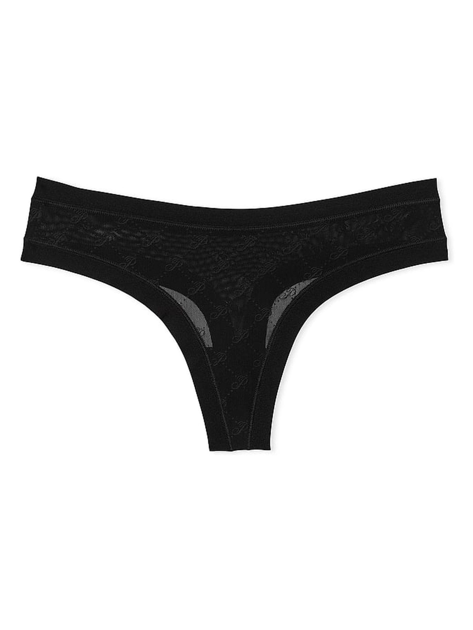 Black Thong No Show Knickers - Image 3 of 3