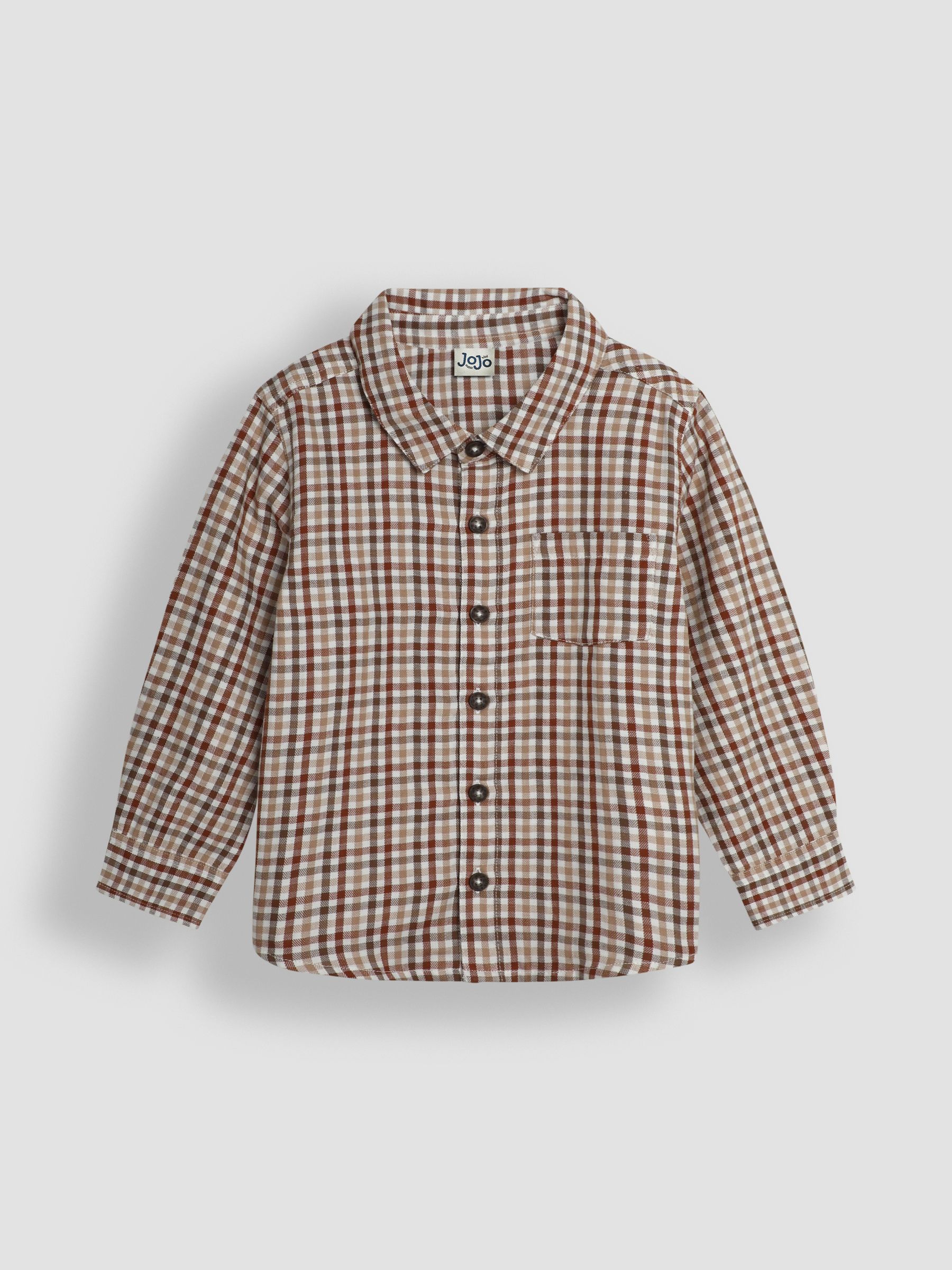 Brown Tattersall Shirt - Image 1 of 3