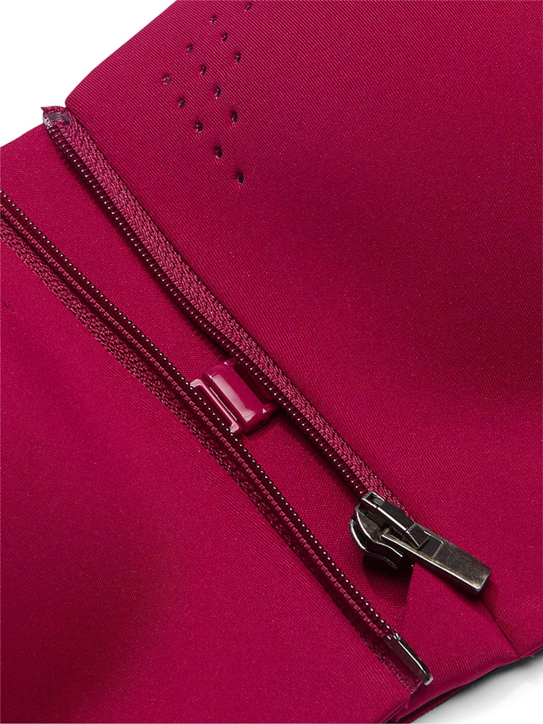 Campari Red Strappy Back Front Close Featherweight Max High Support Sports Bra - Image 4 of 5