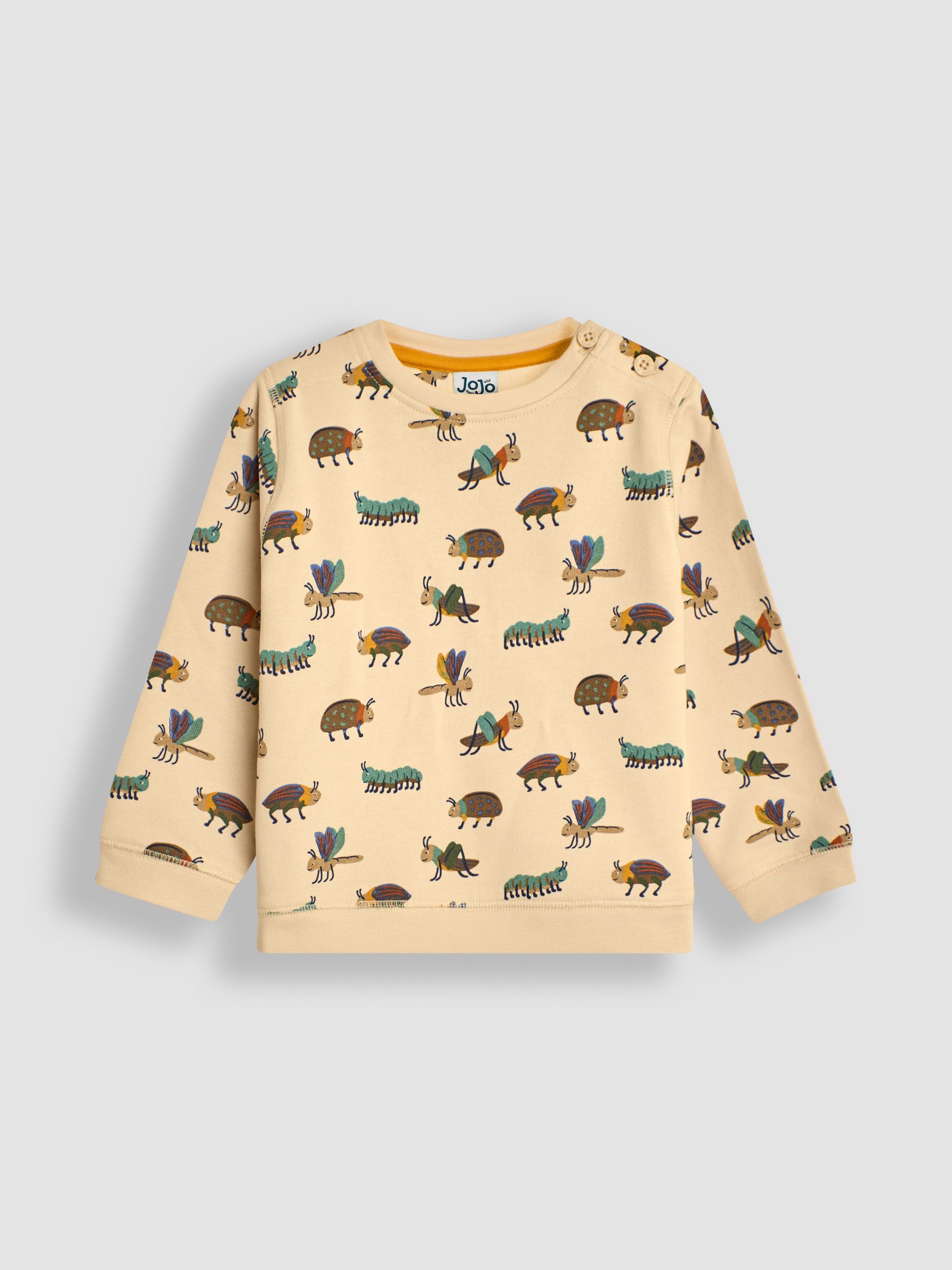 Cream Bug Printed Sweatshirt - Image 1 of 3