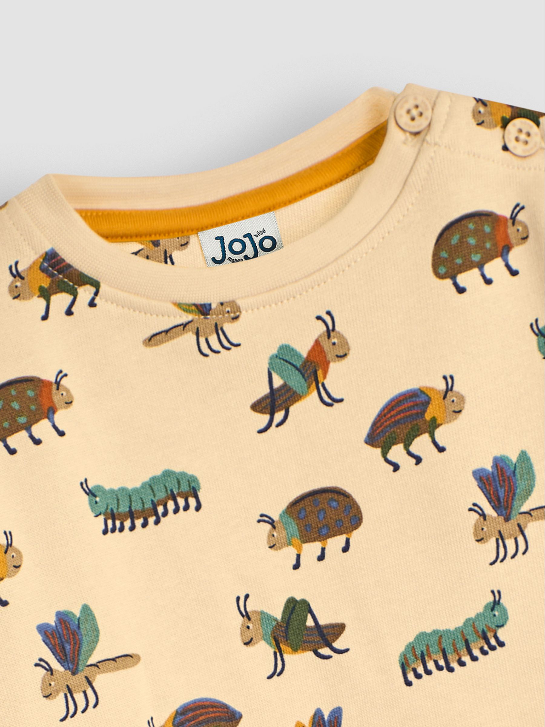 Cream Bug Printed Sweatshirt - Image 3 of 3