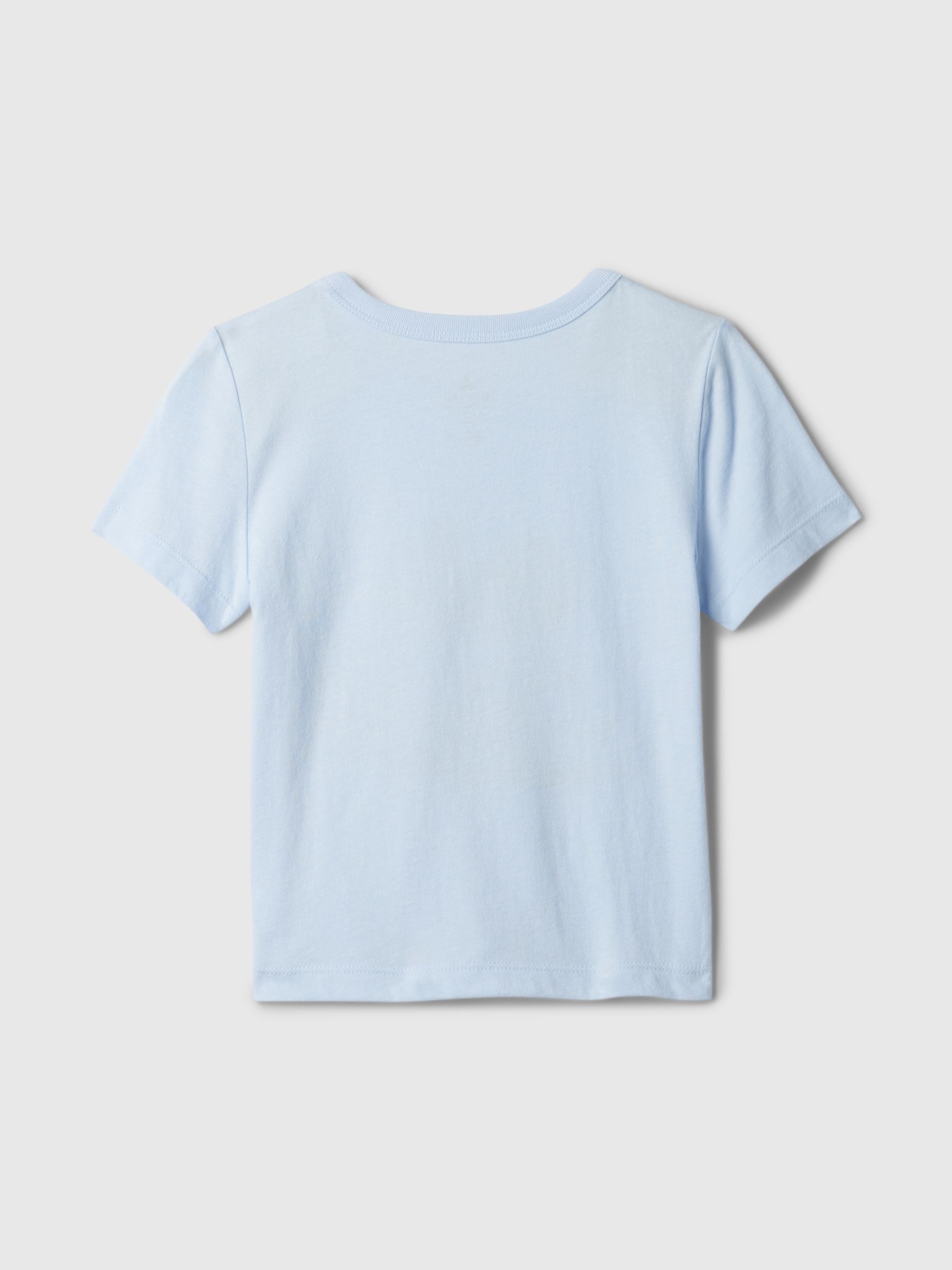 Blue Surf Graphic Short Sleeve Crew Neck Baby T-Shirt (Newborn-5yrs) - Image 2 of 2