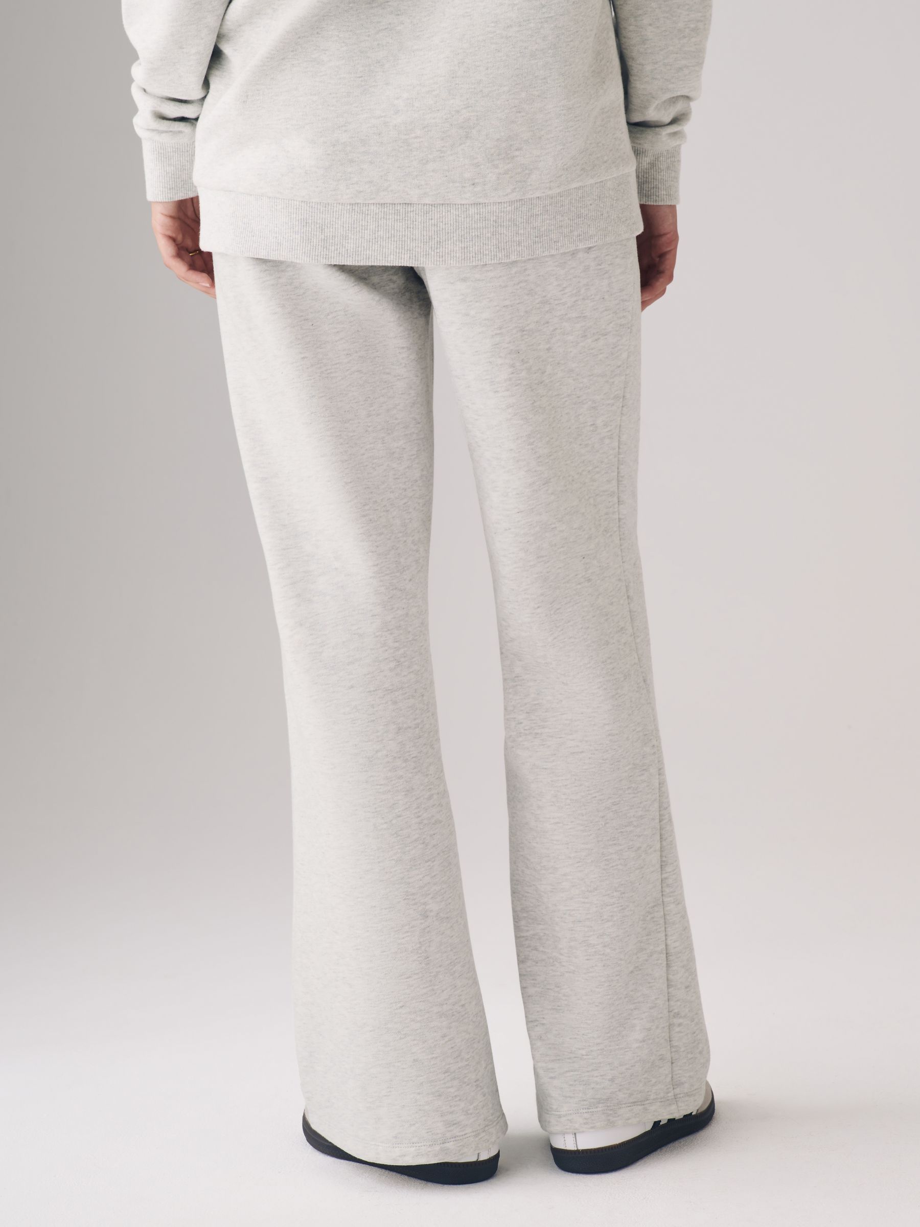 Black/Grey - 2 Pack Wide Leg Joggers - Image 4 of 7