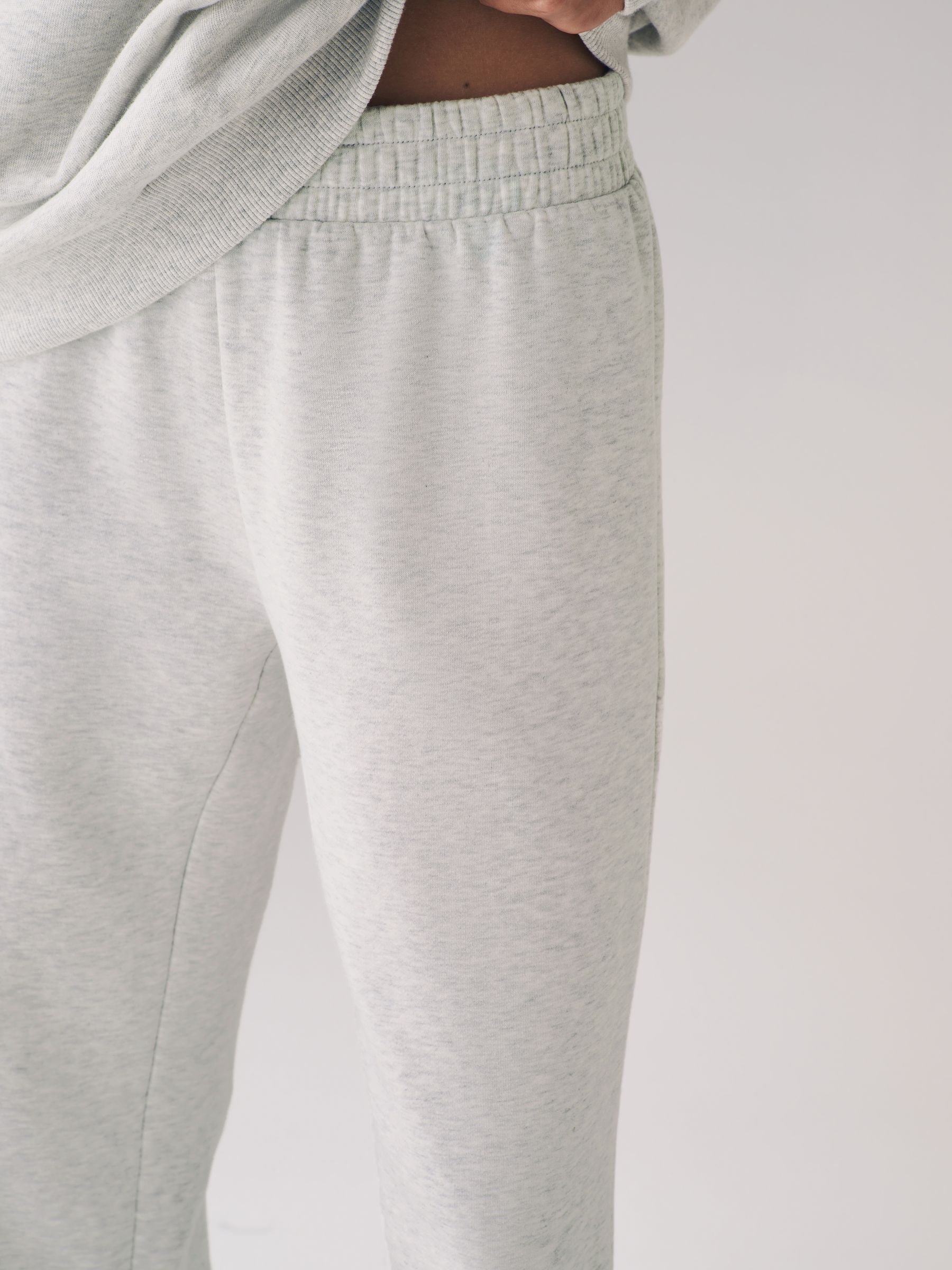 Black/Grey 2 Pack Wide Leg Joggers - Image 6 of 6