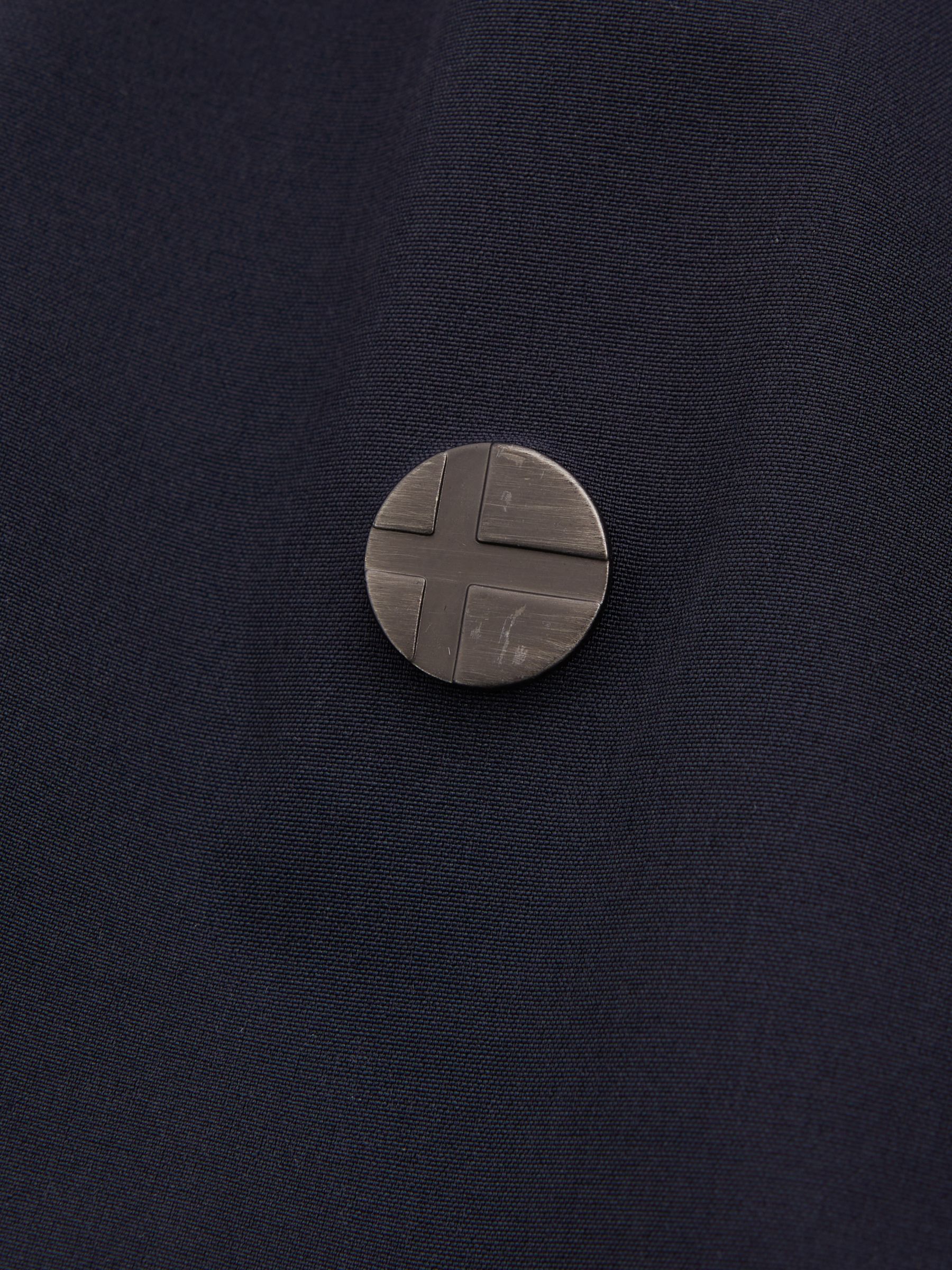 Scandinavian Edition Detachable Hooded Raincoat in Midnight - Image 3 of 7