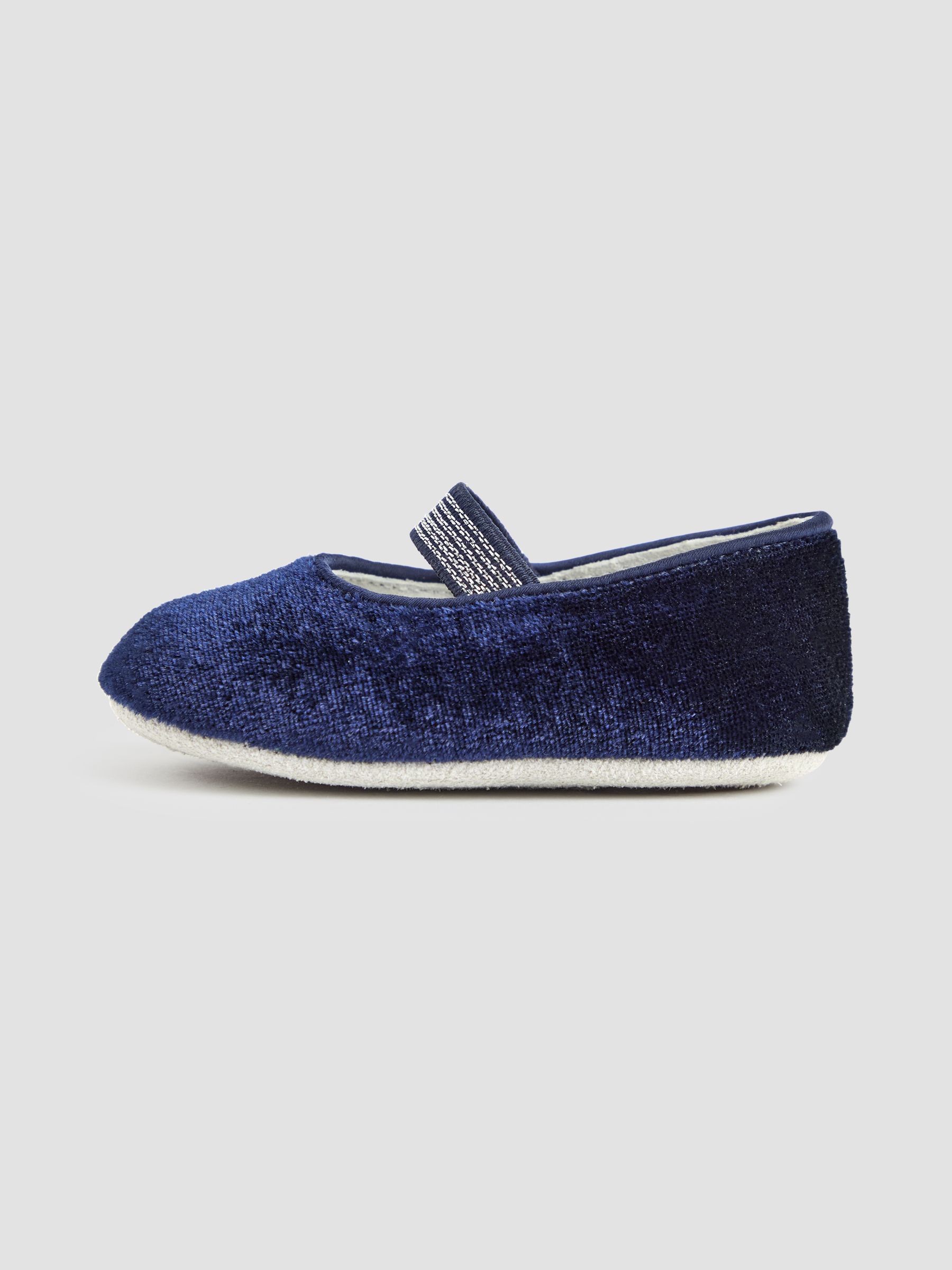 Navy Ballet Pram Shoes - Image 4 of 4