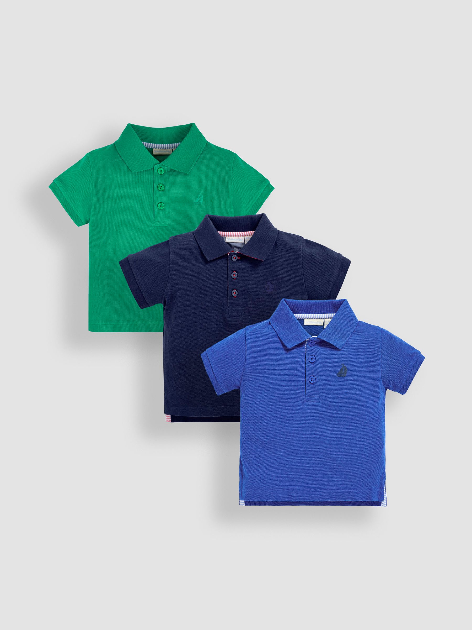 Blue Polo Shirts 3-Pack - Image 1 of 1