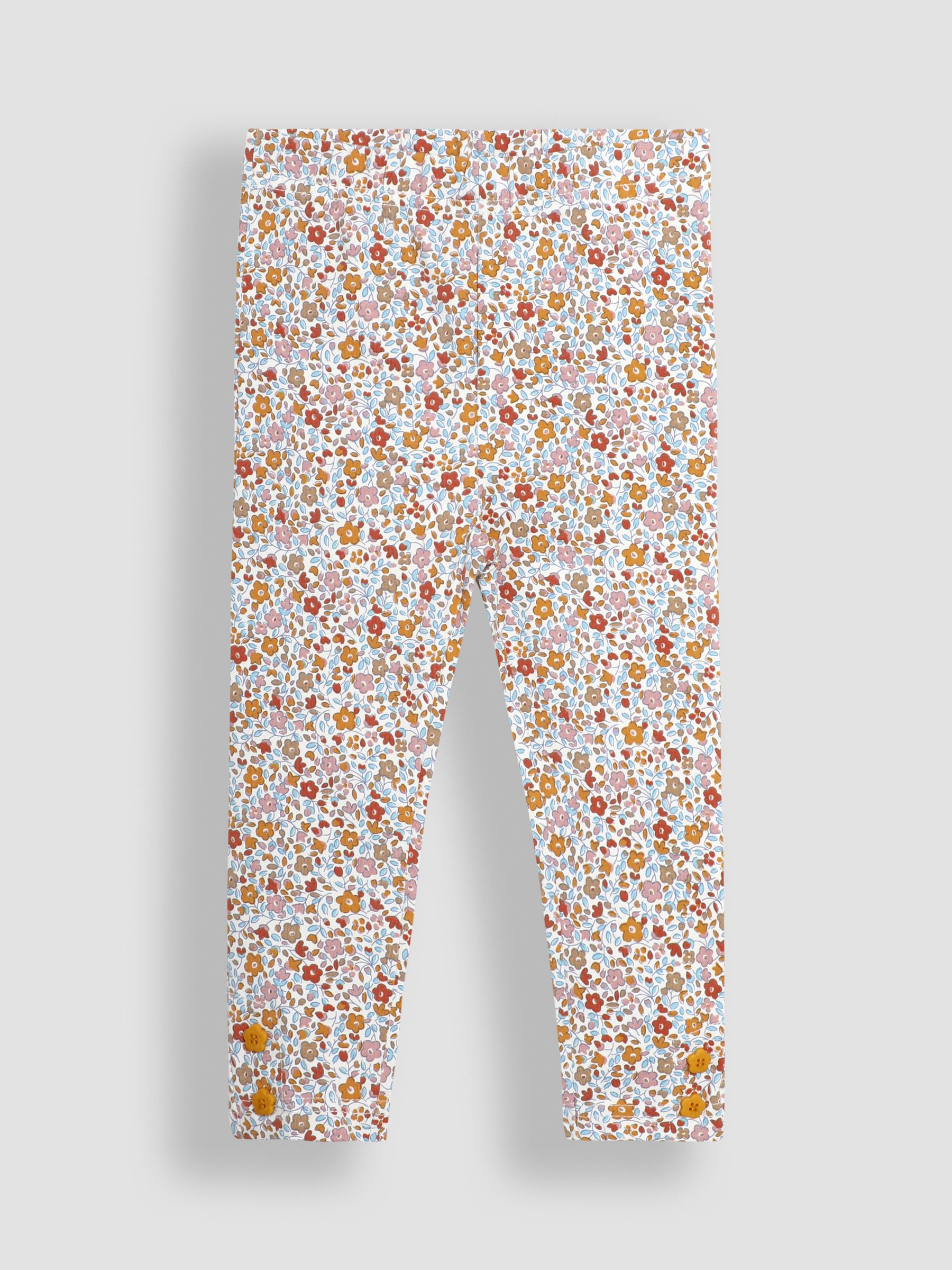 Autumn Yellow Floral 2-Pack Autumn Ditsy Floral Leggings - Image 2 of 7