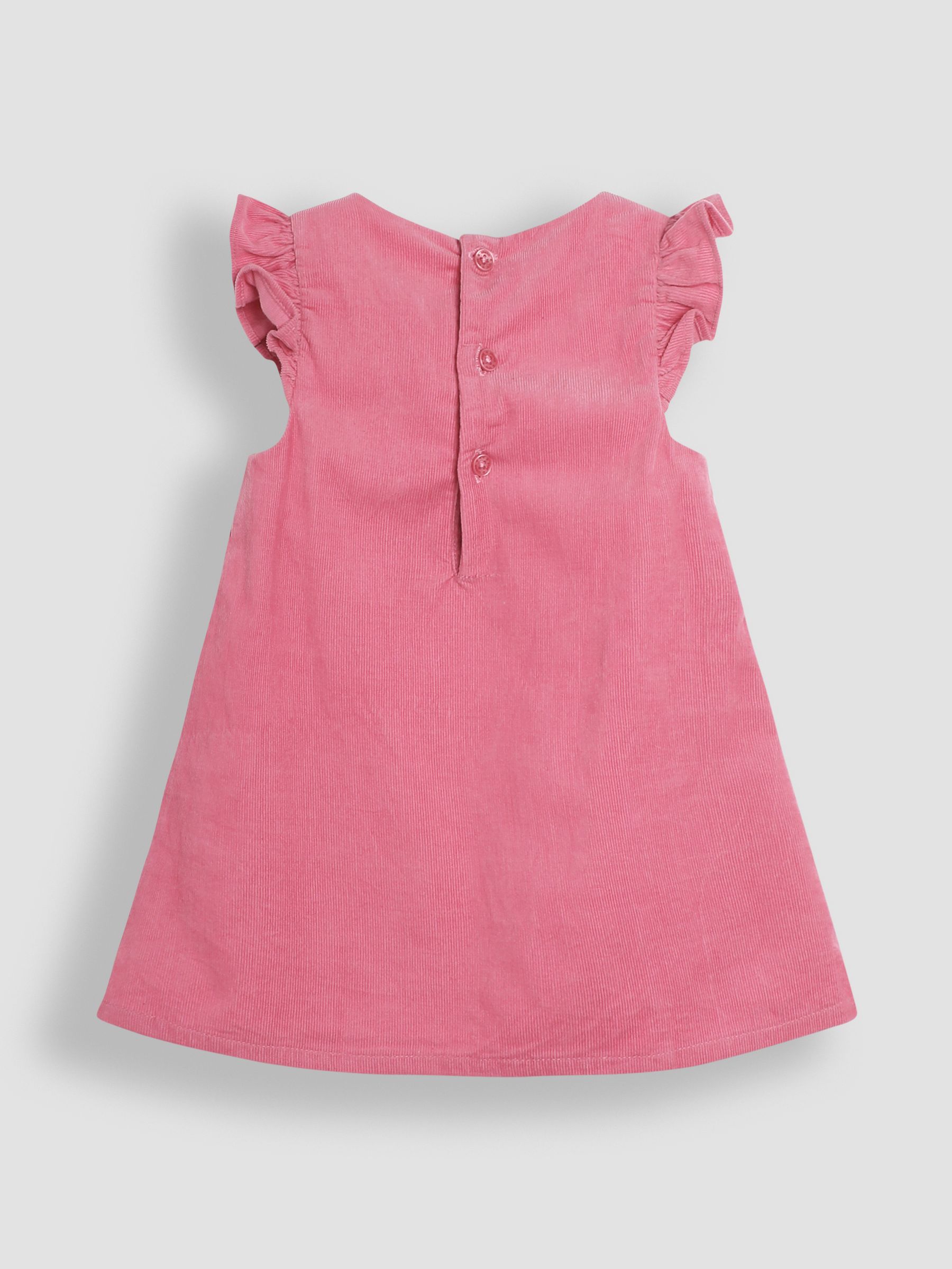 Pink Mouse Appliqué Cord Baby Dress And Top Set - Image 4 of 9