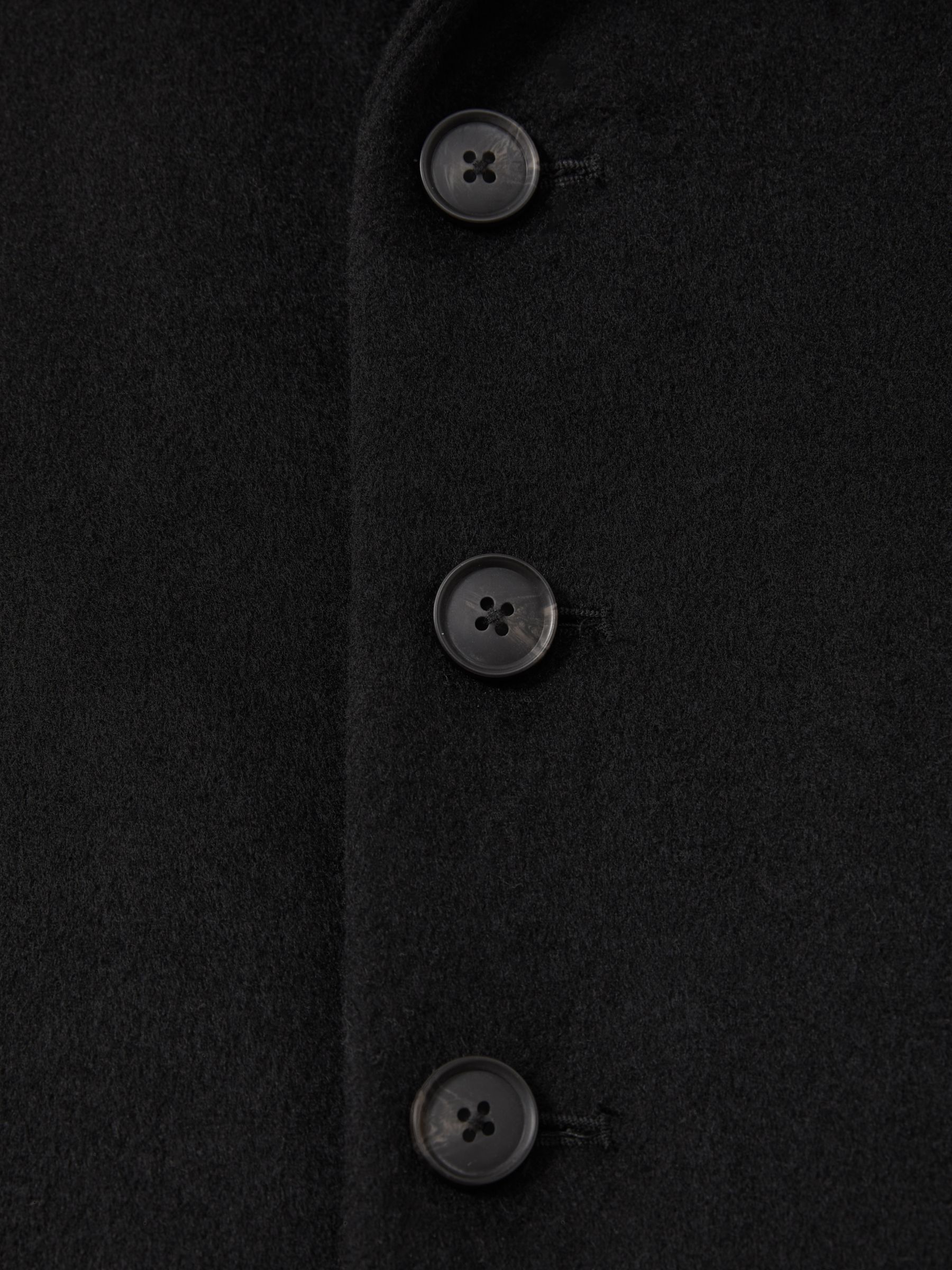3-9 yrs Single Breasted Overcoat in Black - Image 4 of 7