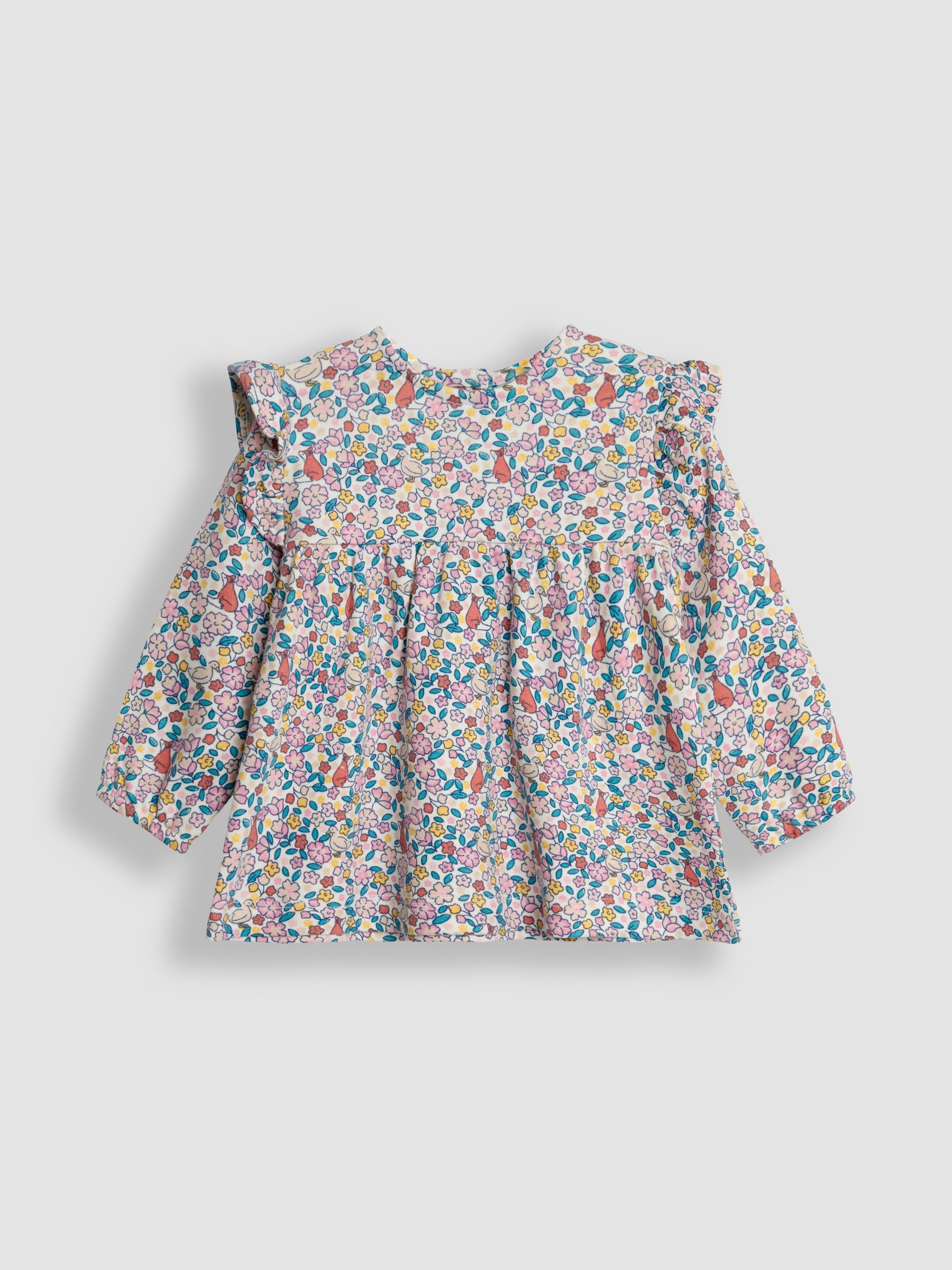 Cream Homestead Friends Floral Tunic and Leggings Set - Image 2 of 5