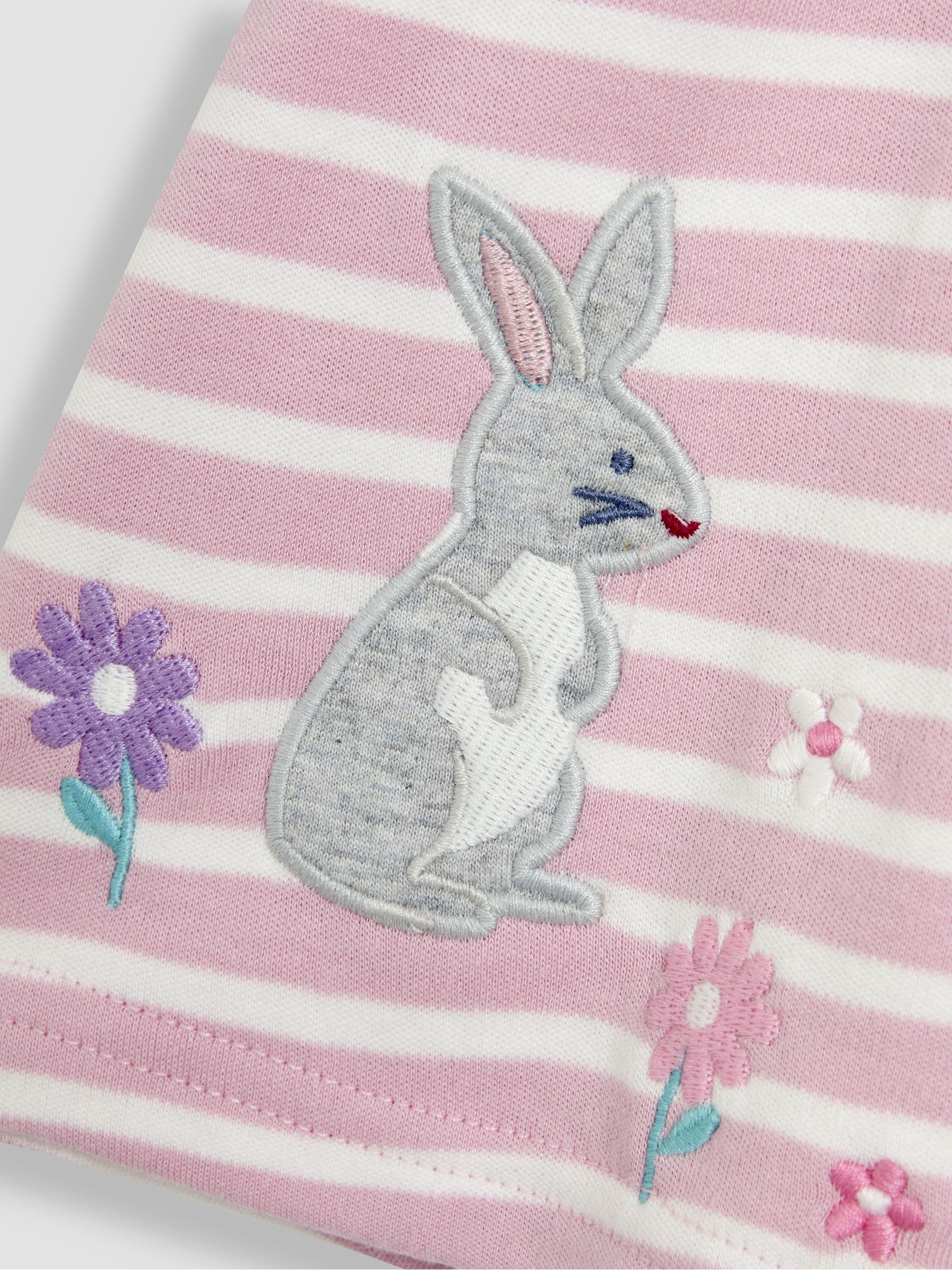 Pink Appliqué Dress - Image 3 of 3