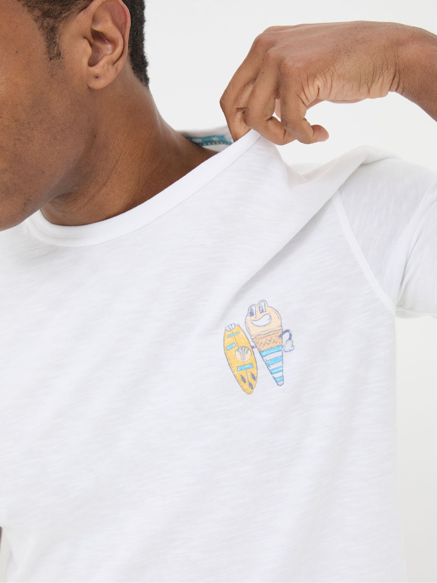 Judes White Sundae Best T-Shirt - Image 4 of 6