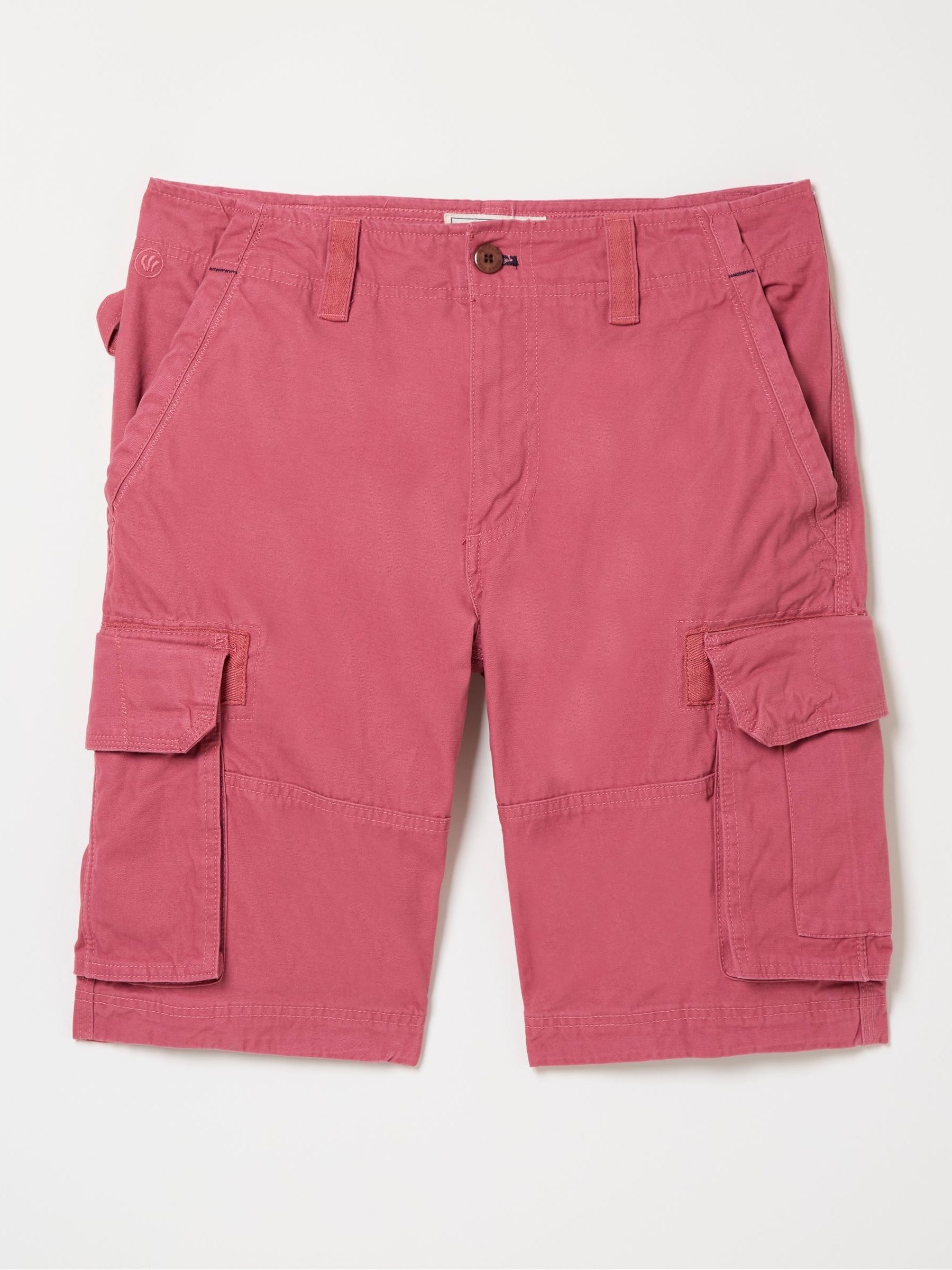 Breakyard Pink Cargo Shorts - Image 5 of 5