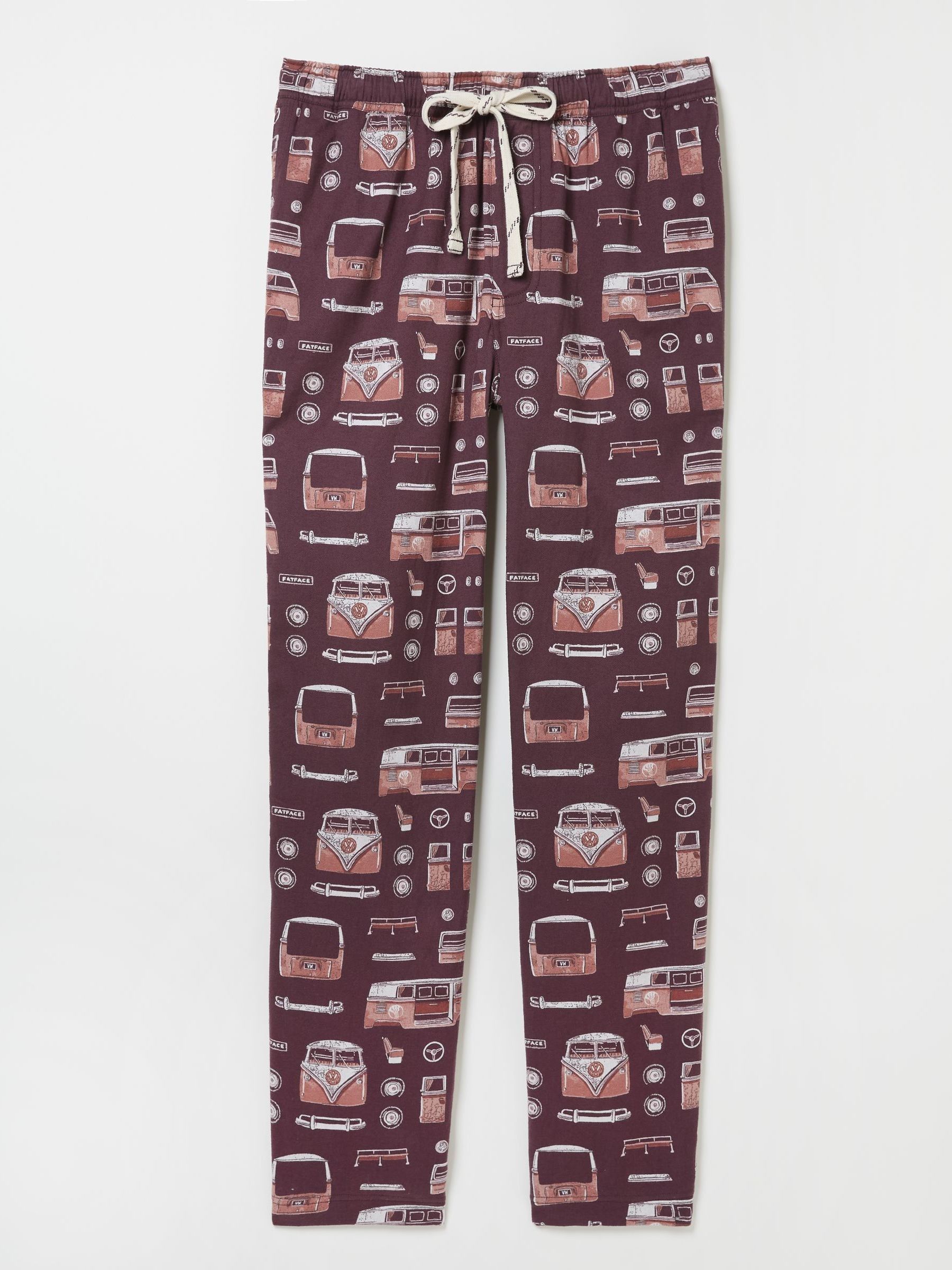 Dark Red VW Print Pyjama Bottoms - Image 6 of 6