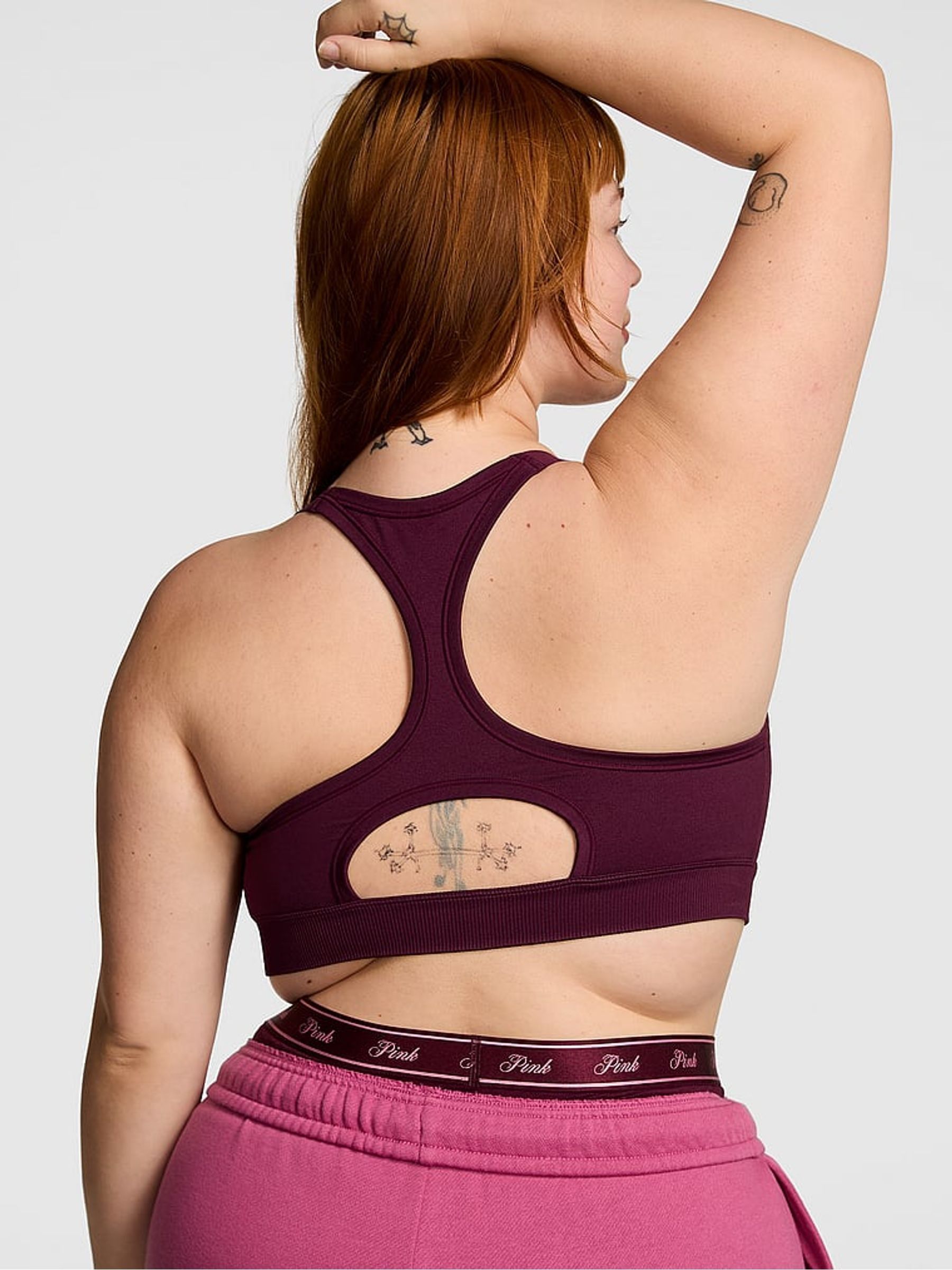 Purple Rose Sports Bra - Image 2 of 4