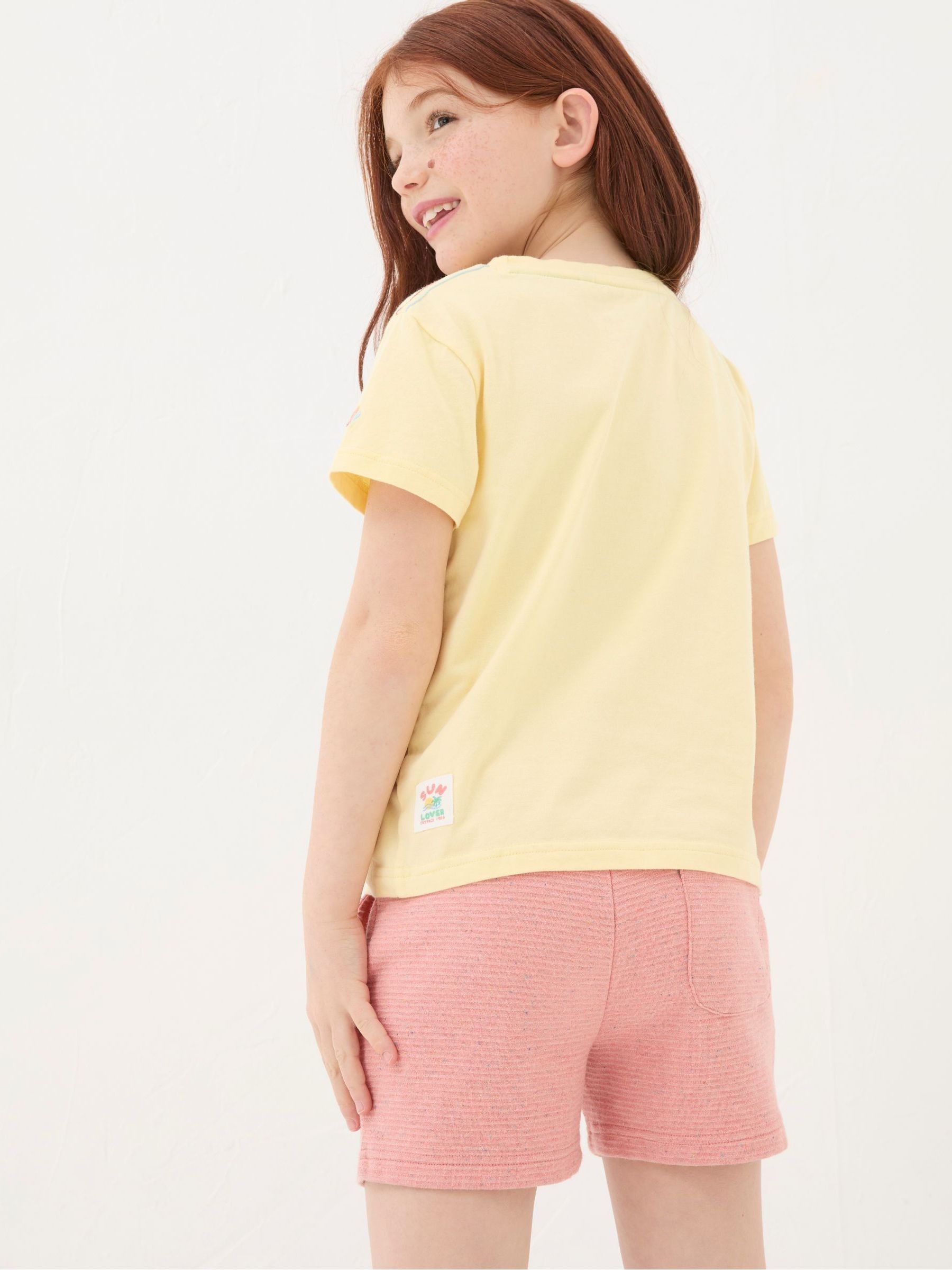 Yellow Surf Graphic T-Shirt - Image 2 of 4