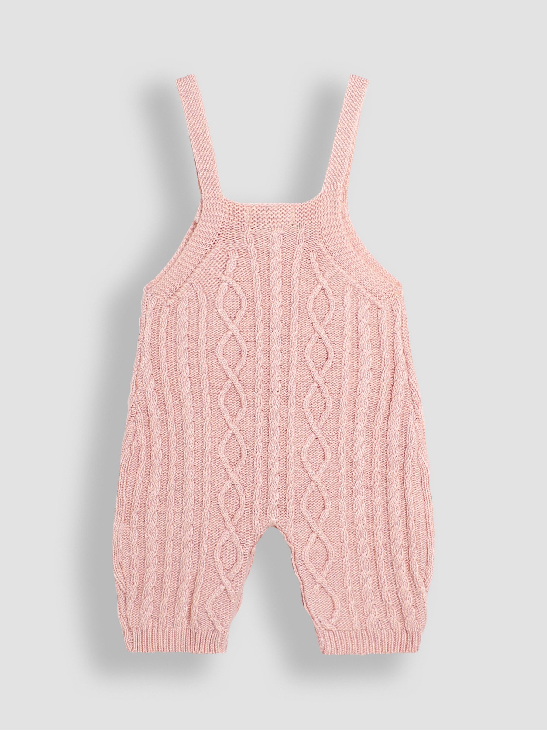 Pink Knitted Dungarees & Top Set - Image 3 of 9