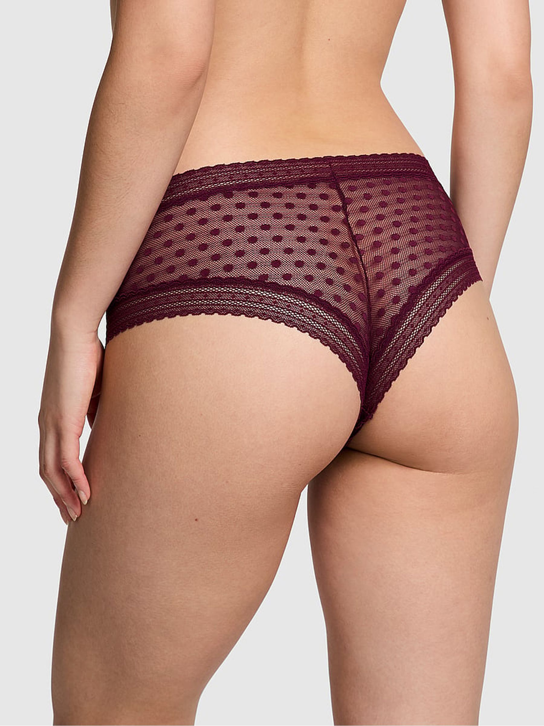 Purple Rose Dainty Dot Cheeky Knickers - Image 2 of 3