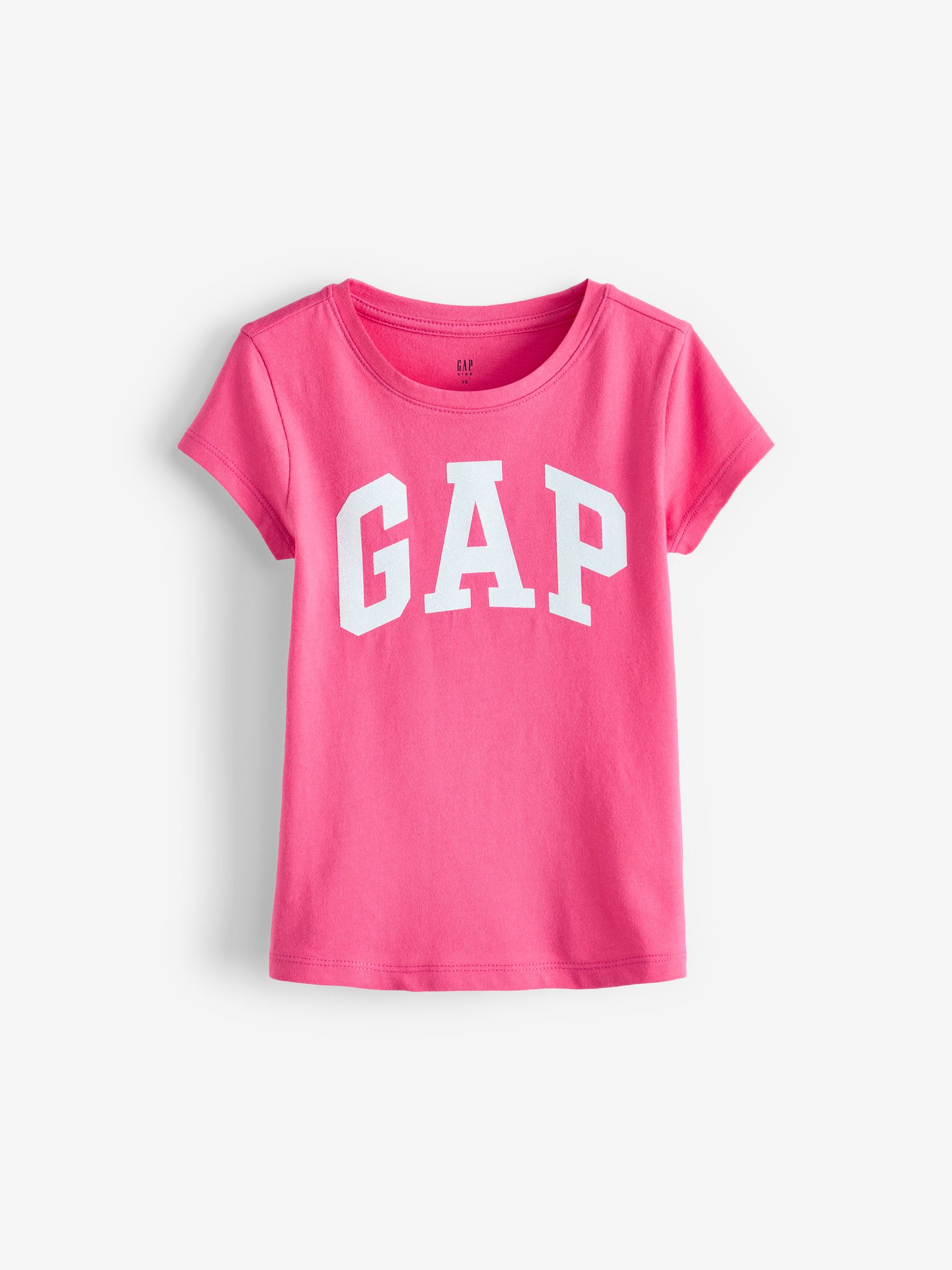 Pink Logo Graphic Short Sleeve Crew Neck T-Shirt (4-13yrs) - Image 1 of 3