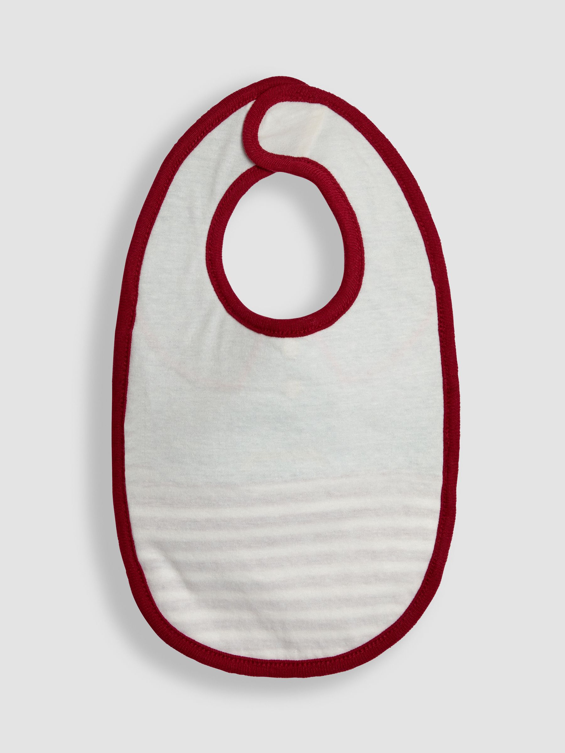 Cream Christmas Elf Bib - Image 2 of 3
