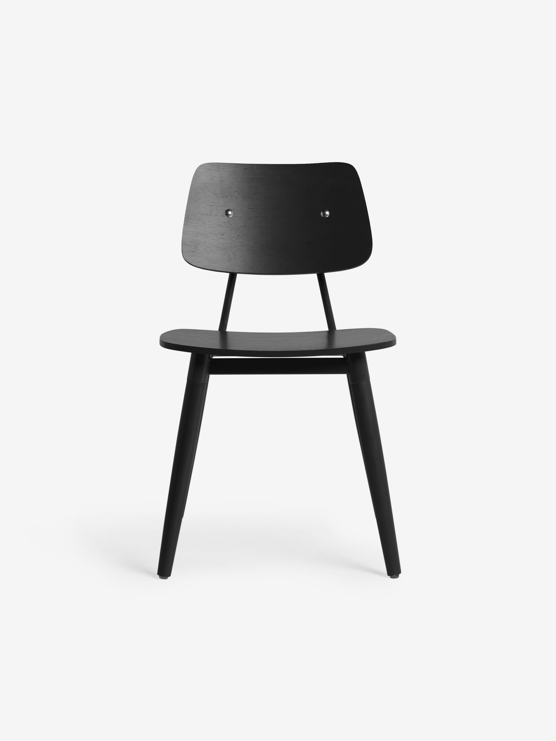 Set of 2 Airi Dining Chairs in Black - Image 5 of 5