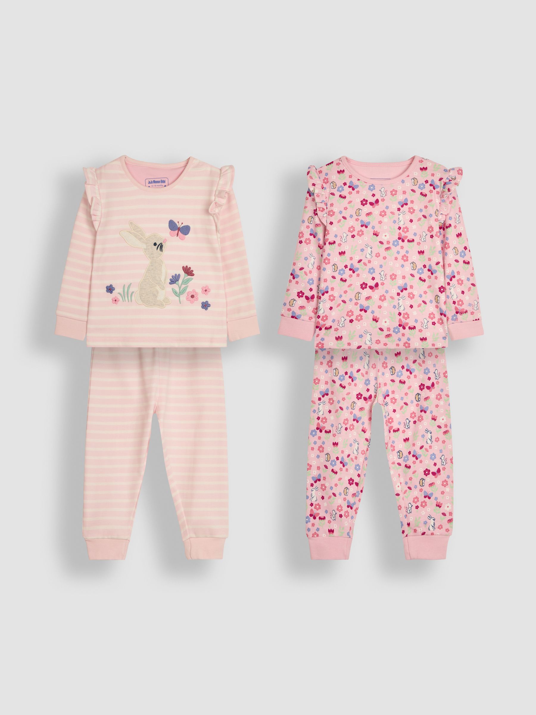 Pink 2-Pack Pyjamas - Image 1 of 9