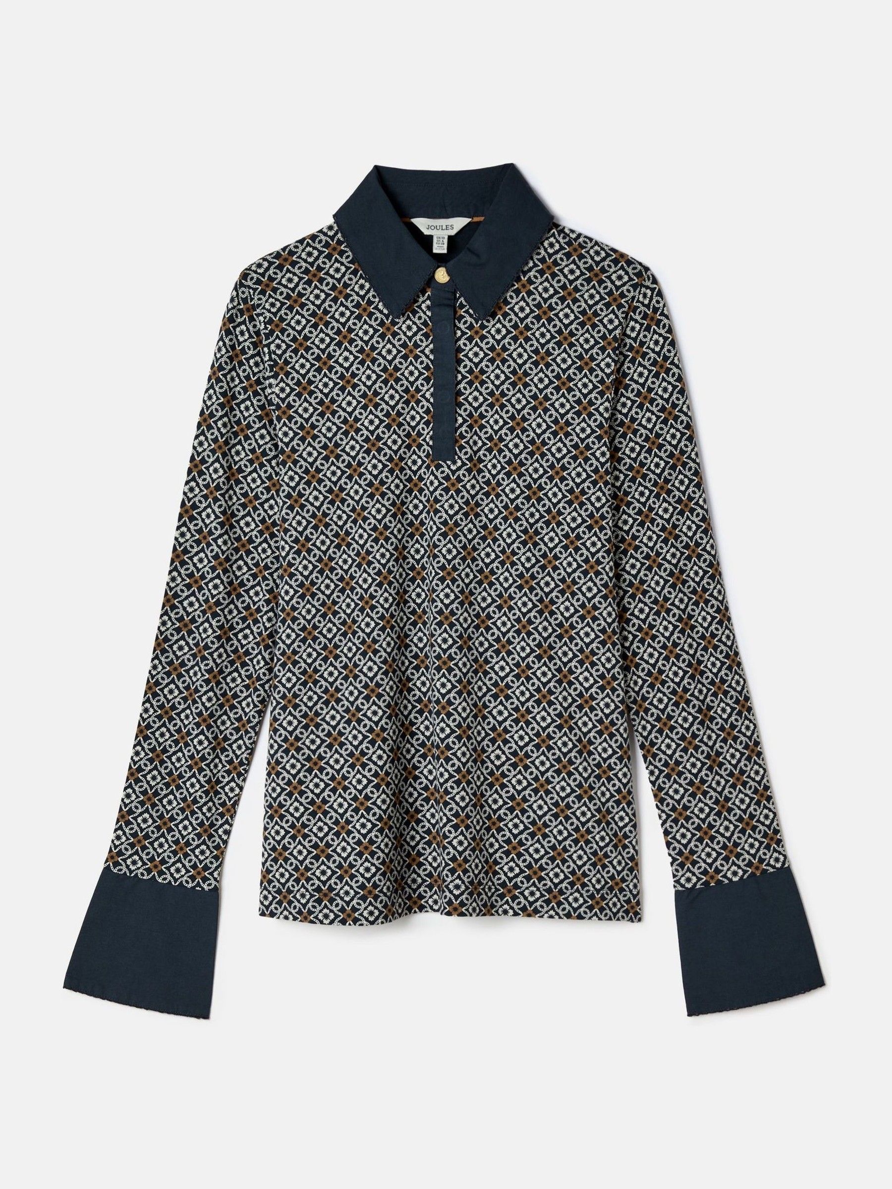 Cordelia Blue Long Sleeve Top - Image 6 of 6