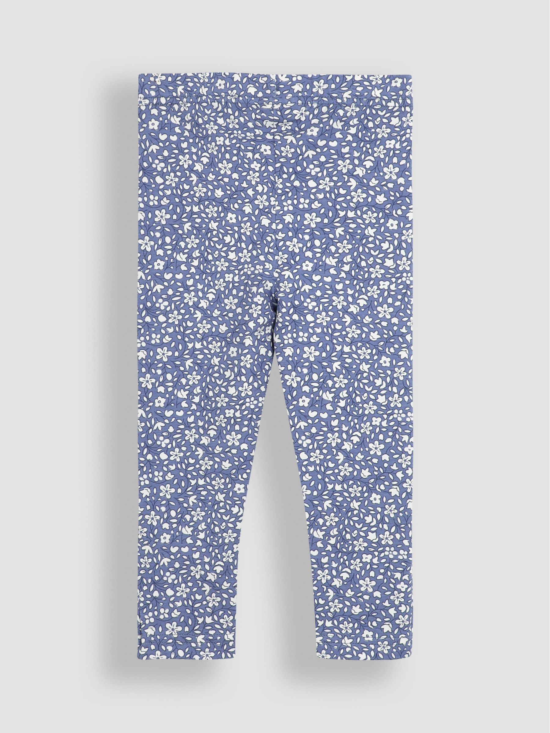 Navy Blue Ditsy Floral 2-Pack Autumn Ditsy Floral Leggings - Image 3 of 7