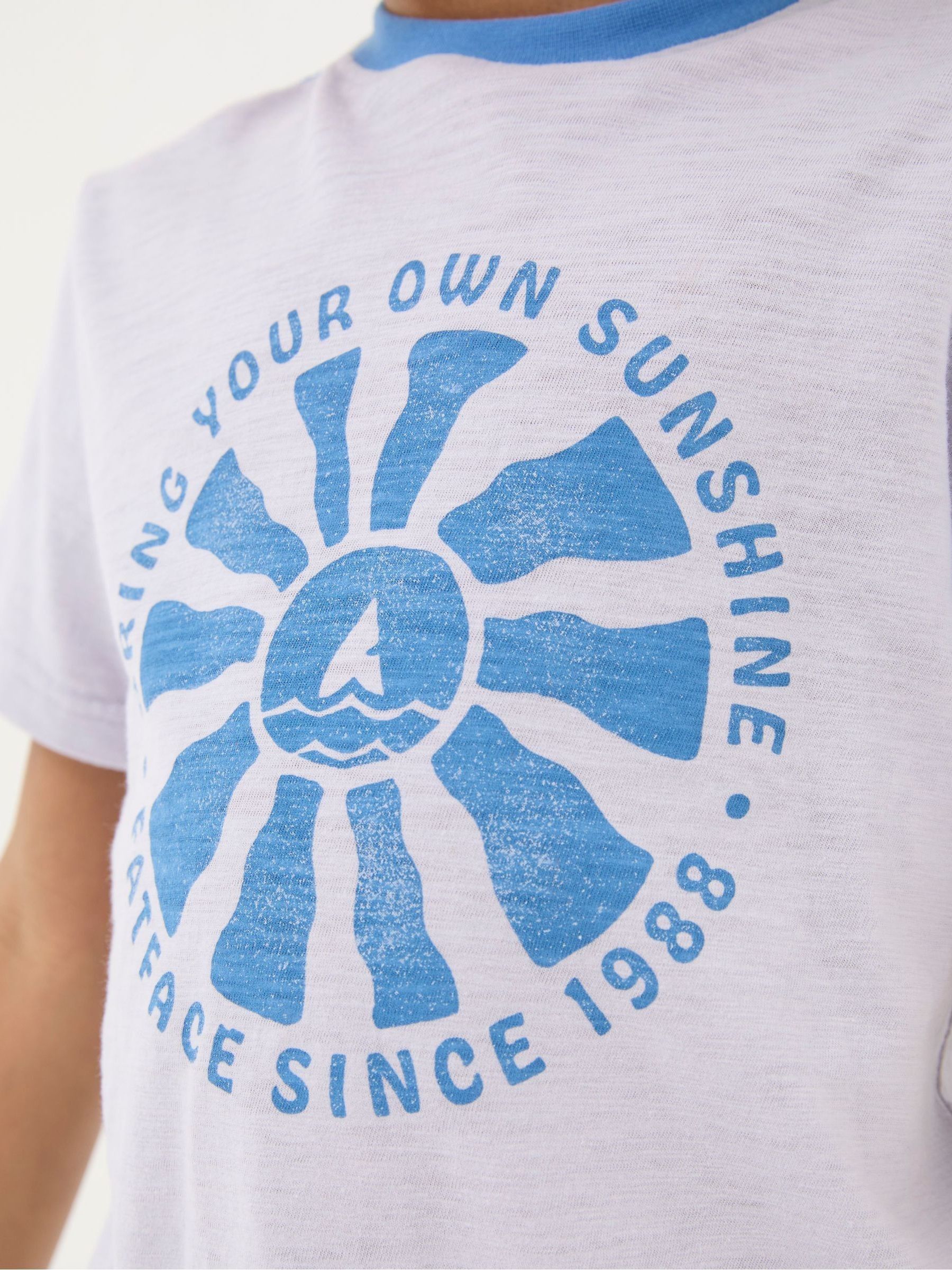 Purple Sunshine Graphic T-Shirt - Image 4 of 5