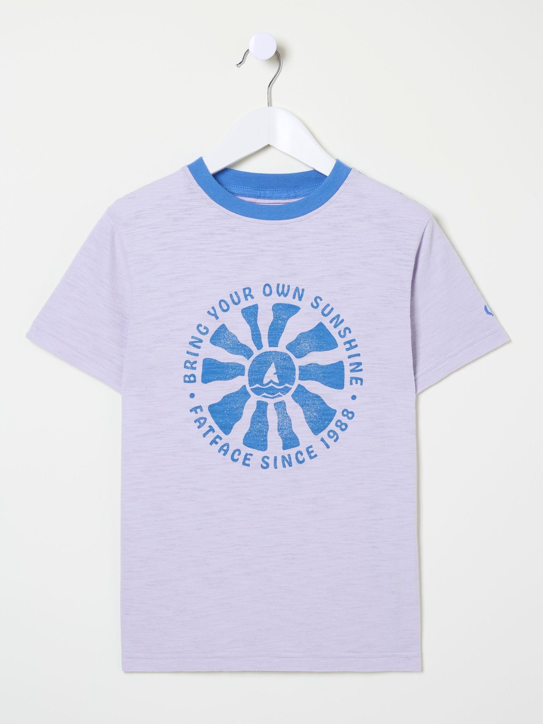 Purple Sunshine Graphic T-Shirt - Image 5 of 5