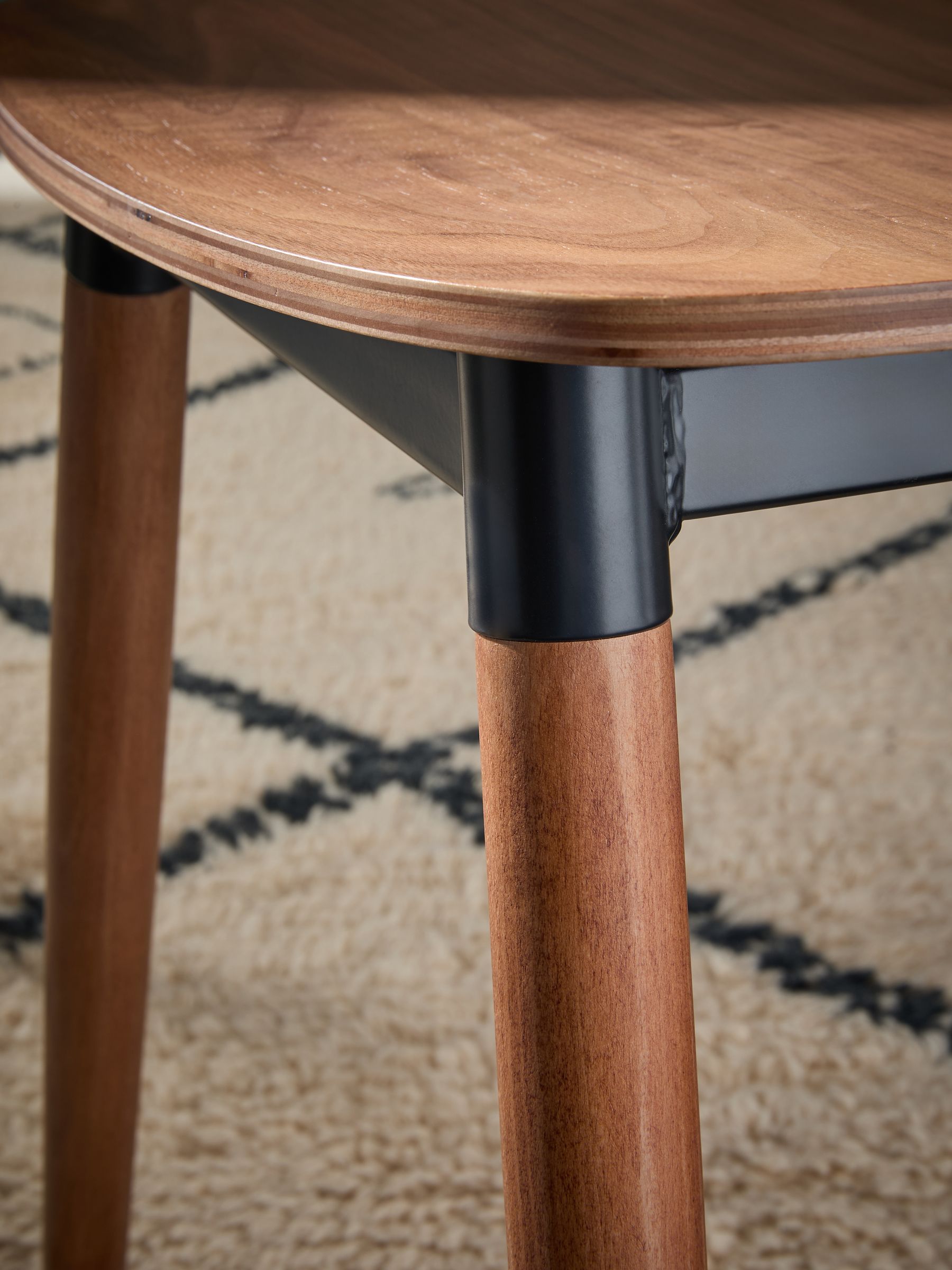 Set of 2 Airi Dining Chairs in Dark Brown - Image 5 of 7