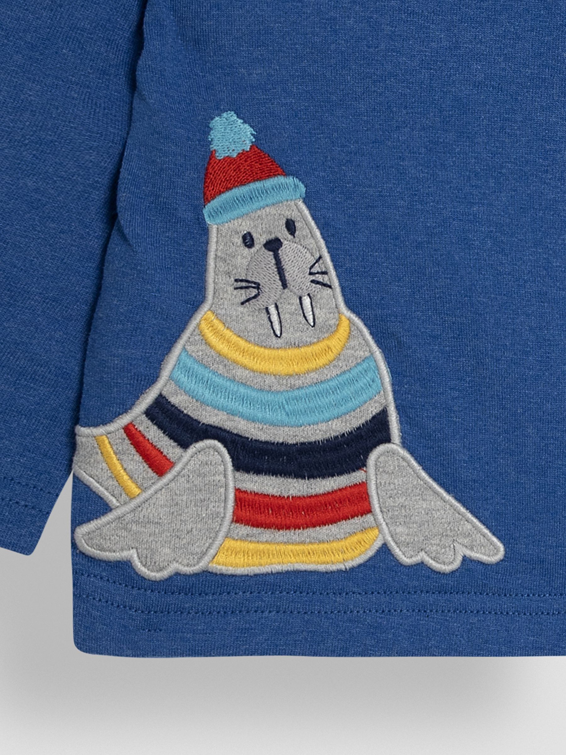 Toffee Walrus Appliqué Pocket Top - Image 3 of 4