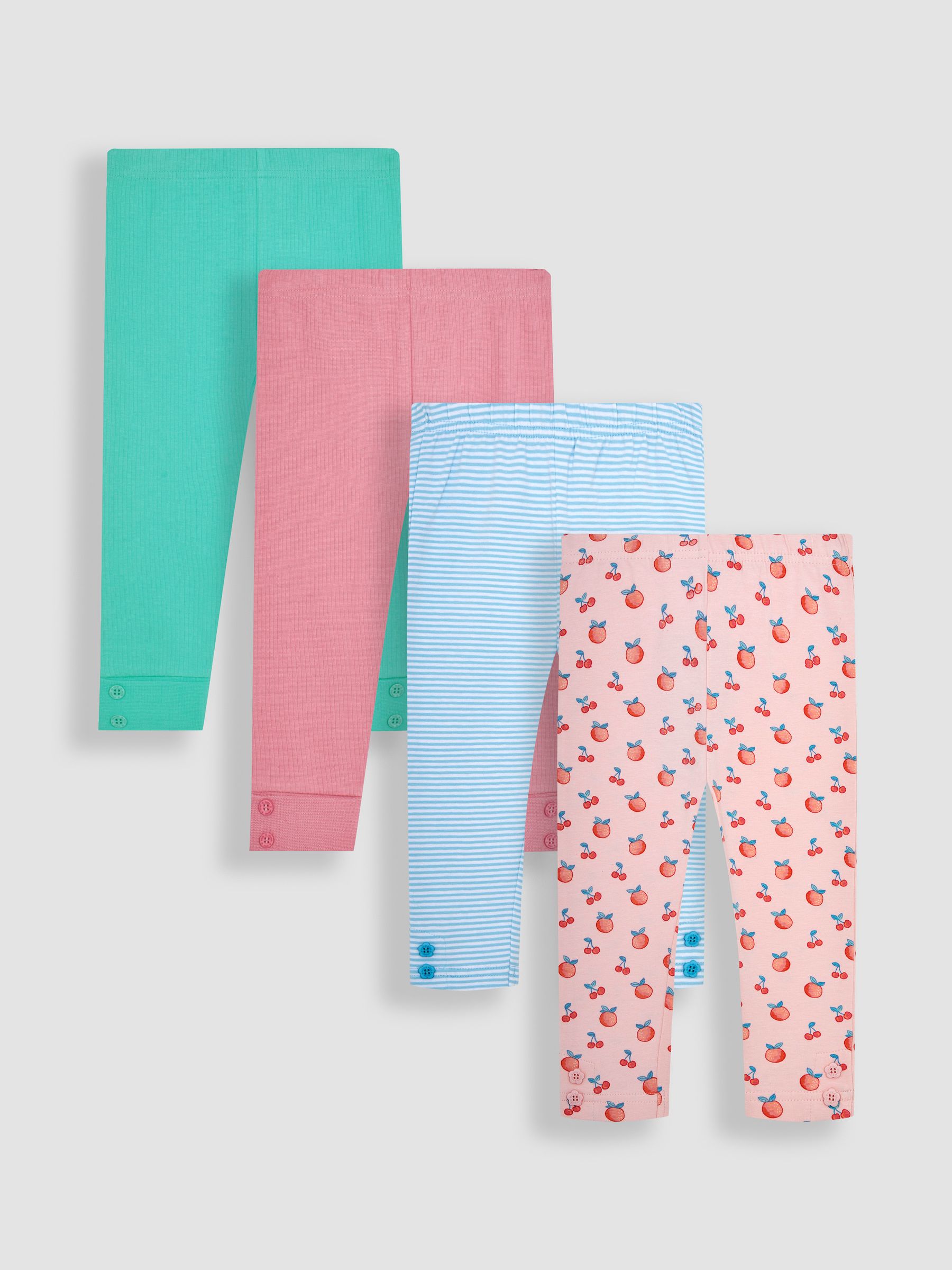 Orange 4-Pack Leggings - Image 1 of 1