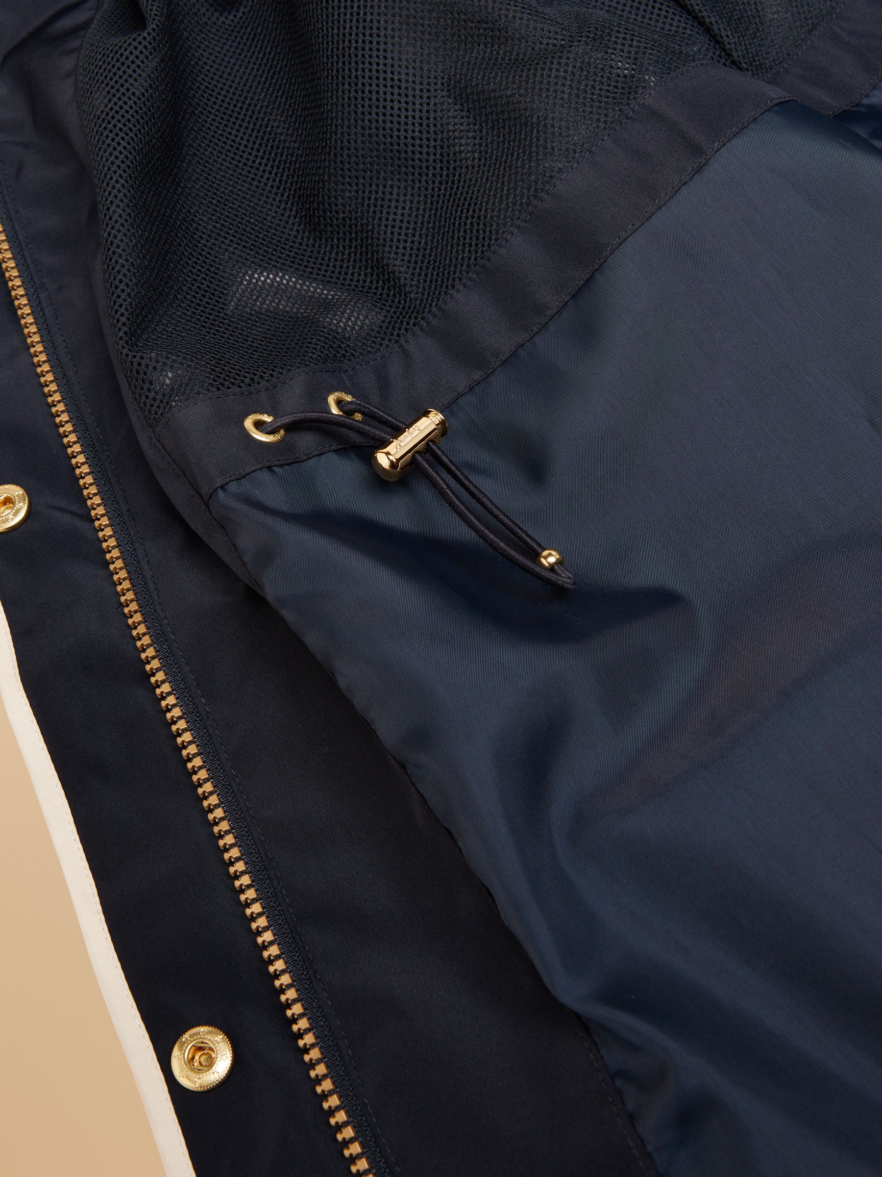 Holt Navy Packable Waterproof Raincoat with Hood - Image 10 of 10