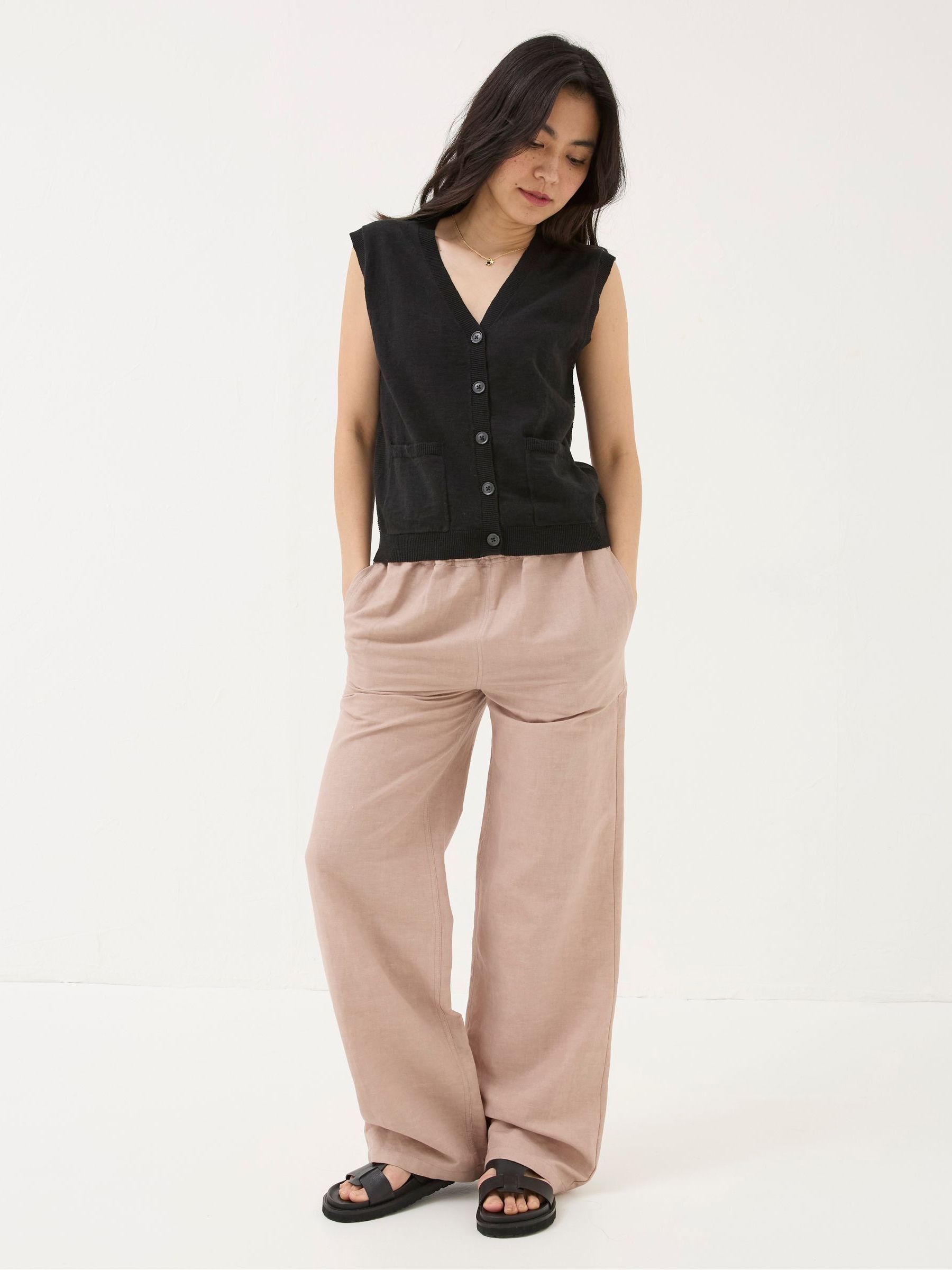 Theodora Black Knit Tank - Image 4 of 5