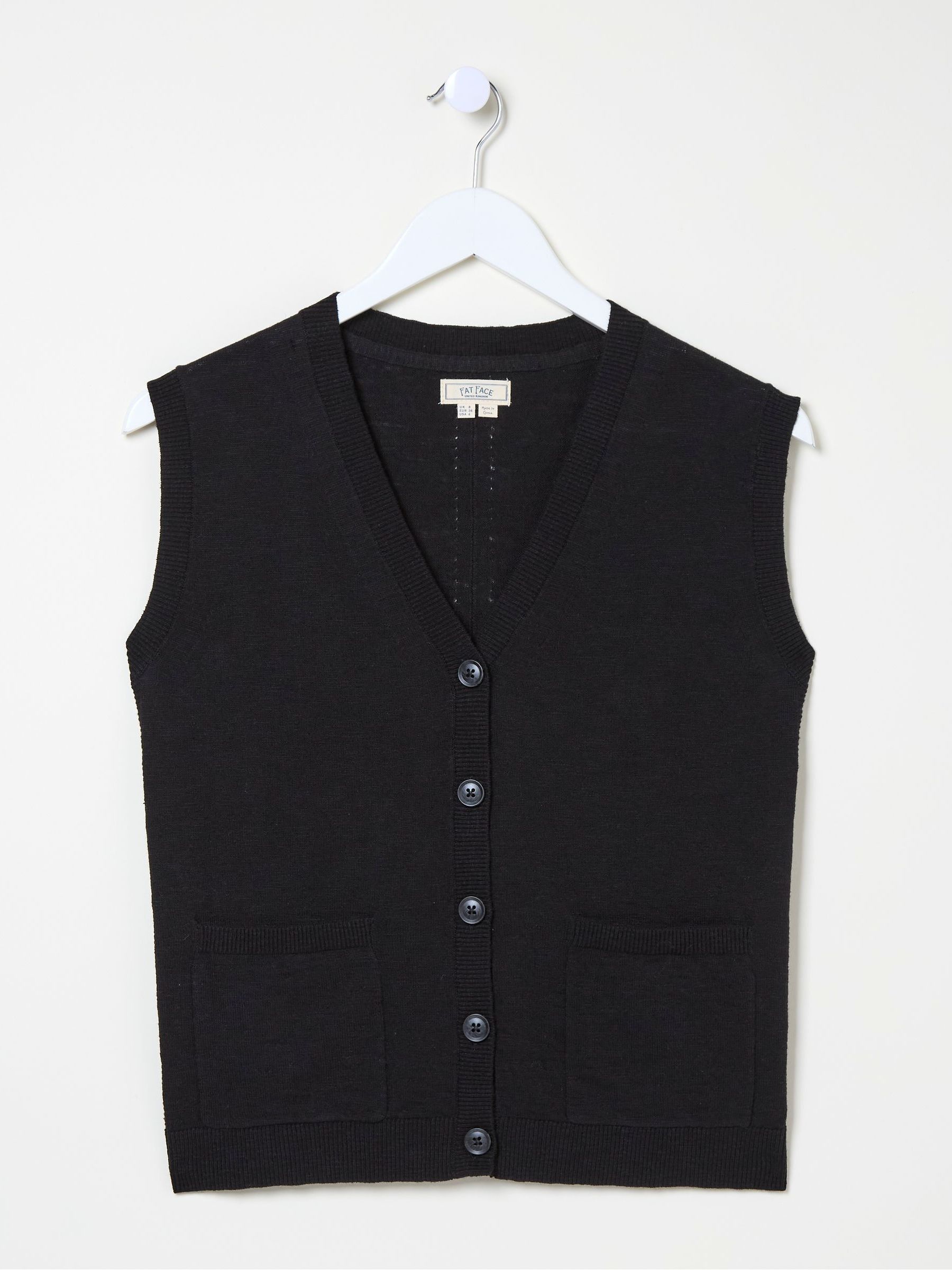 Theodora Black Knit Tank - Image 5 of 5