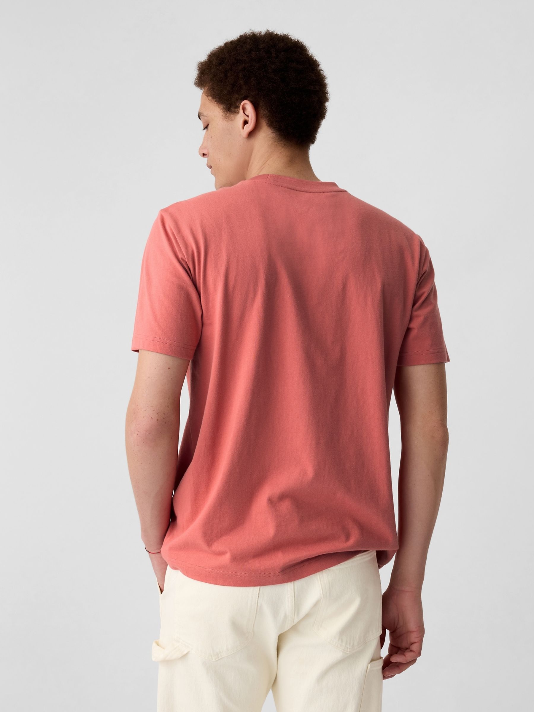 Orange Original Pocket Short Sleeve T-Shirt - Image 2 of 4