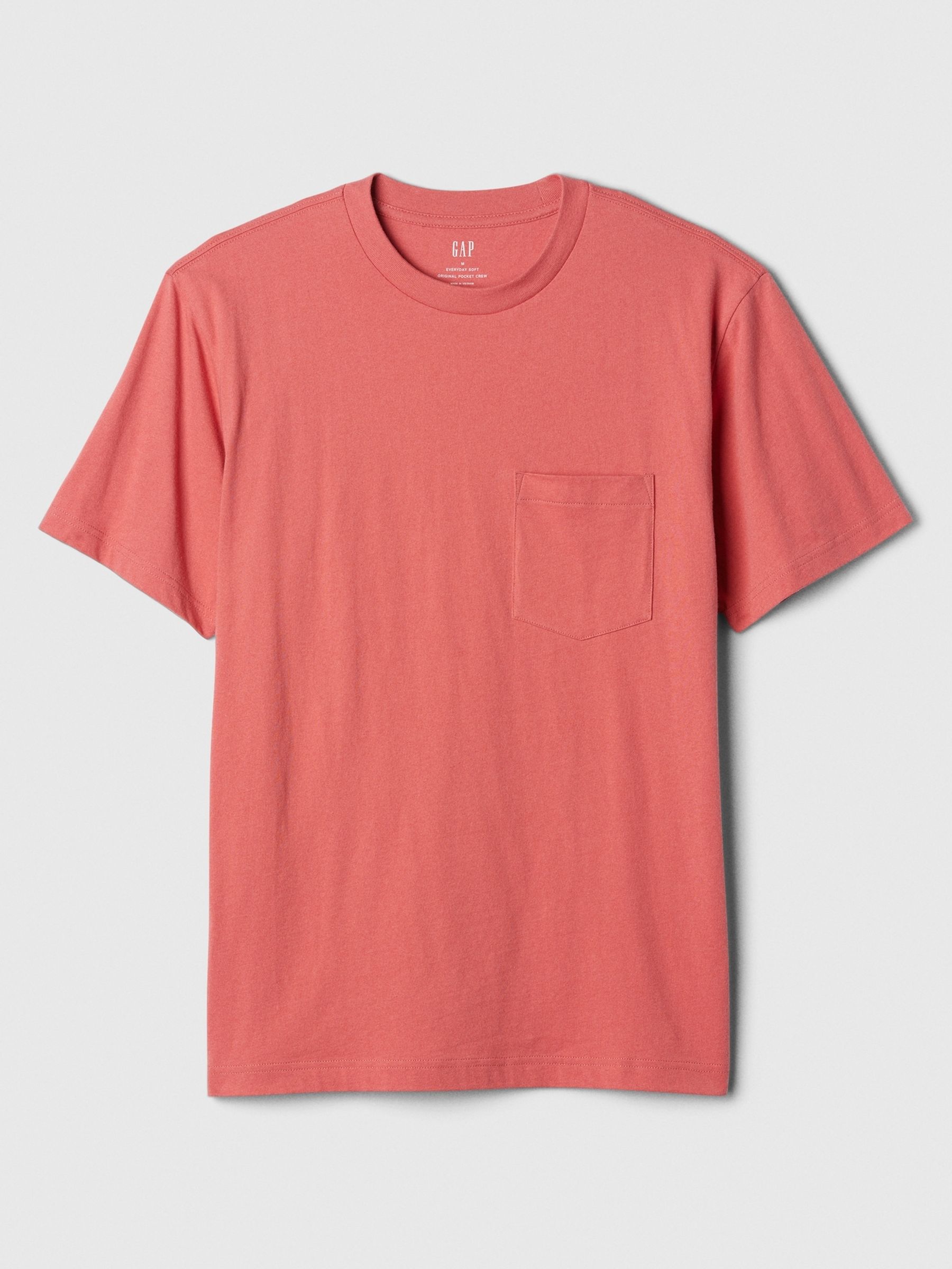 Orange Original Pocket Short Sleeve T-Shirt - Image 4 of 4