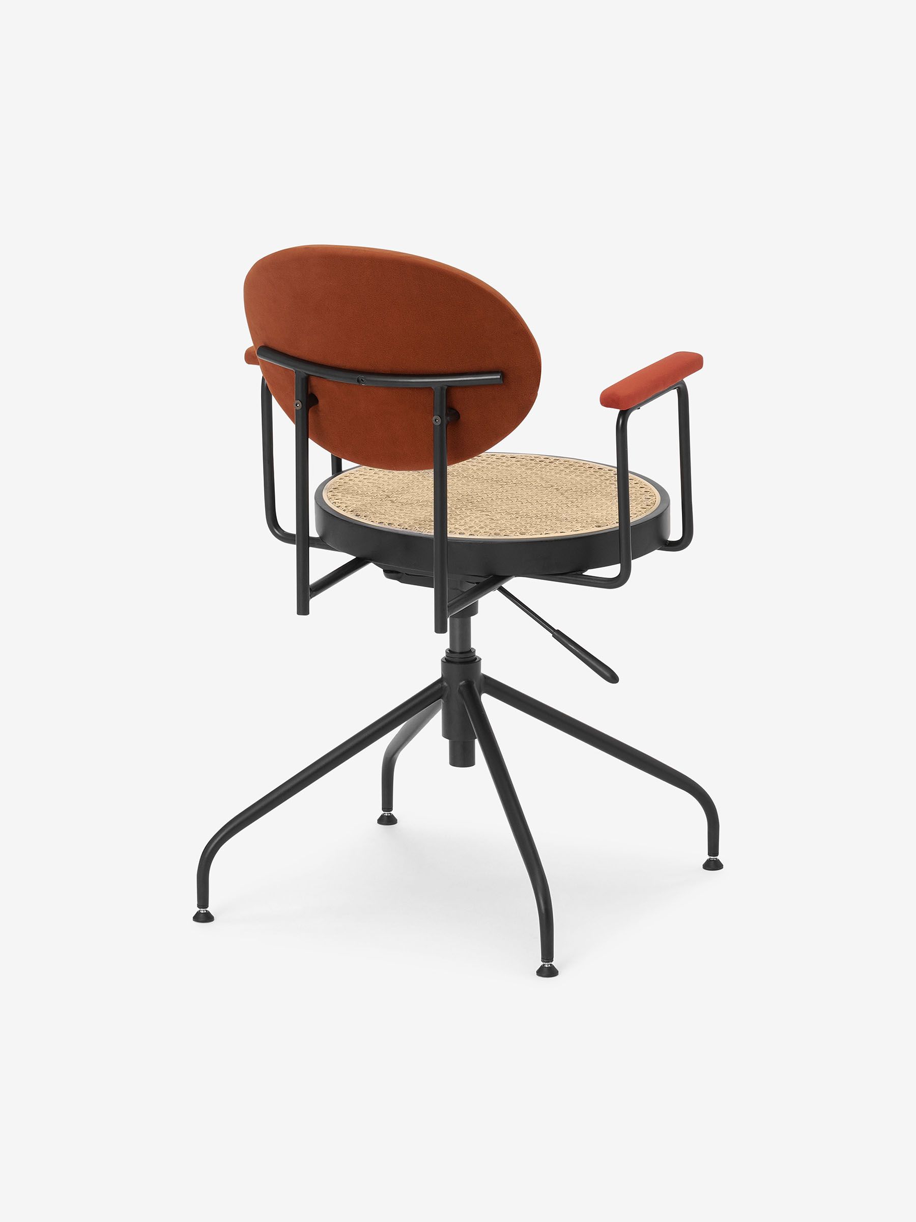 Rumana Office Chair in Orange - Image 2 of 8
