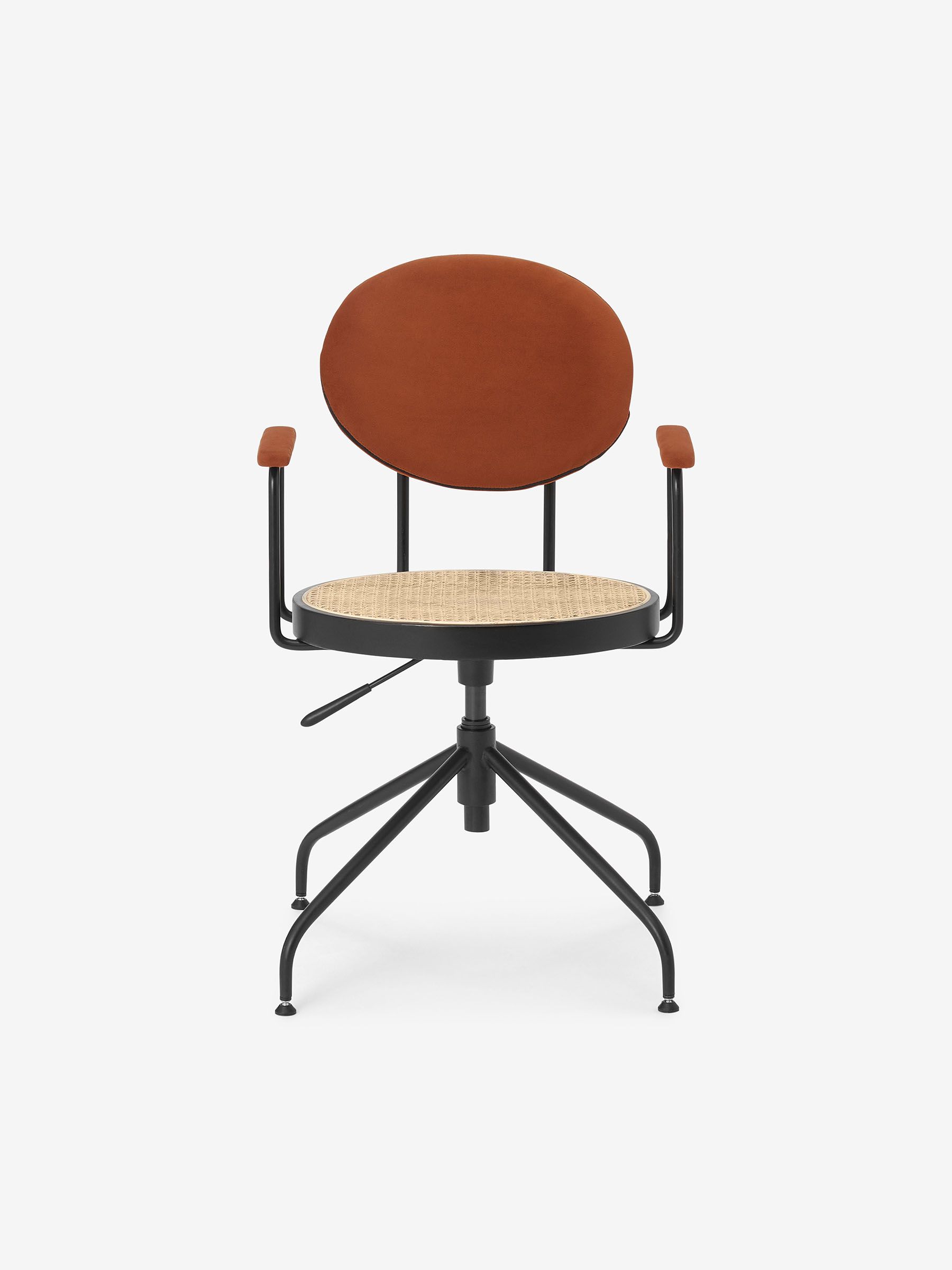 Rumana Office Chair in Orange - Image 3 of 8