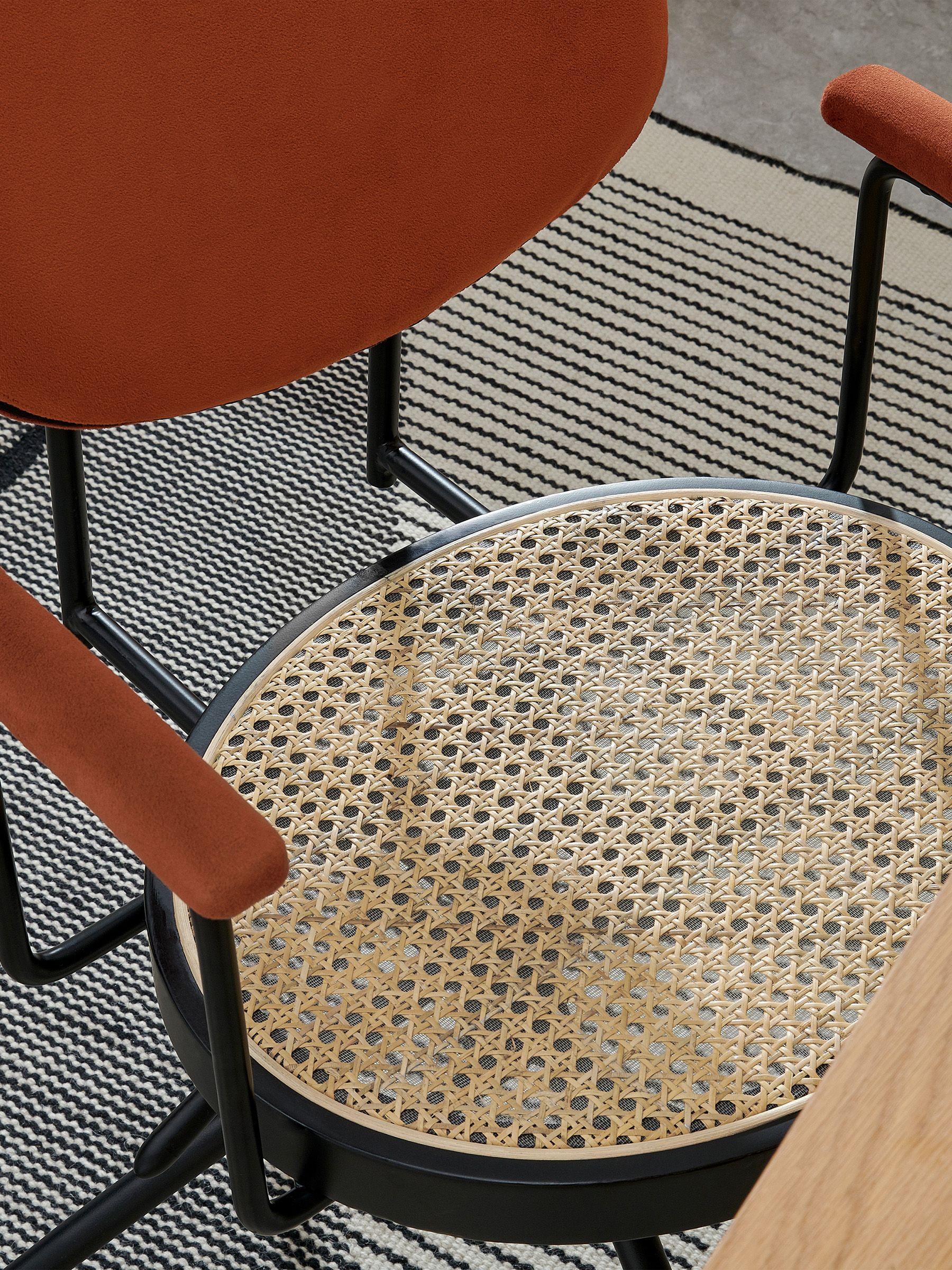 Rumana Office Chair in Orange - Image 7 of 8